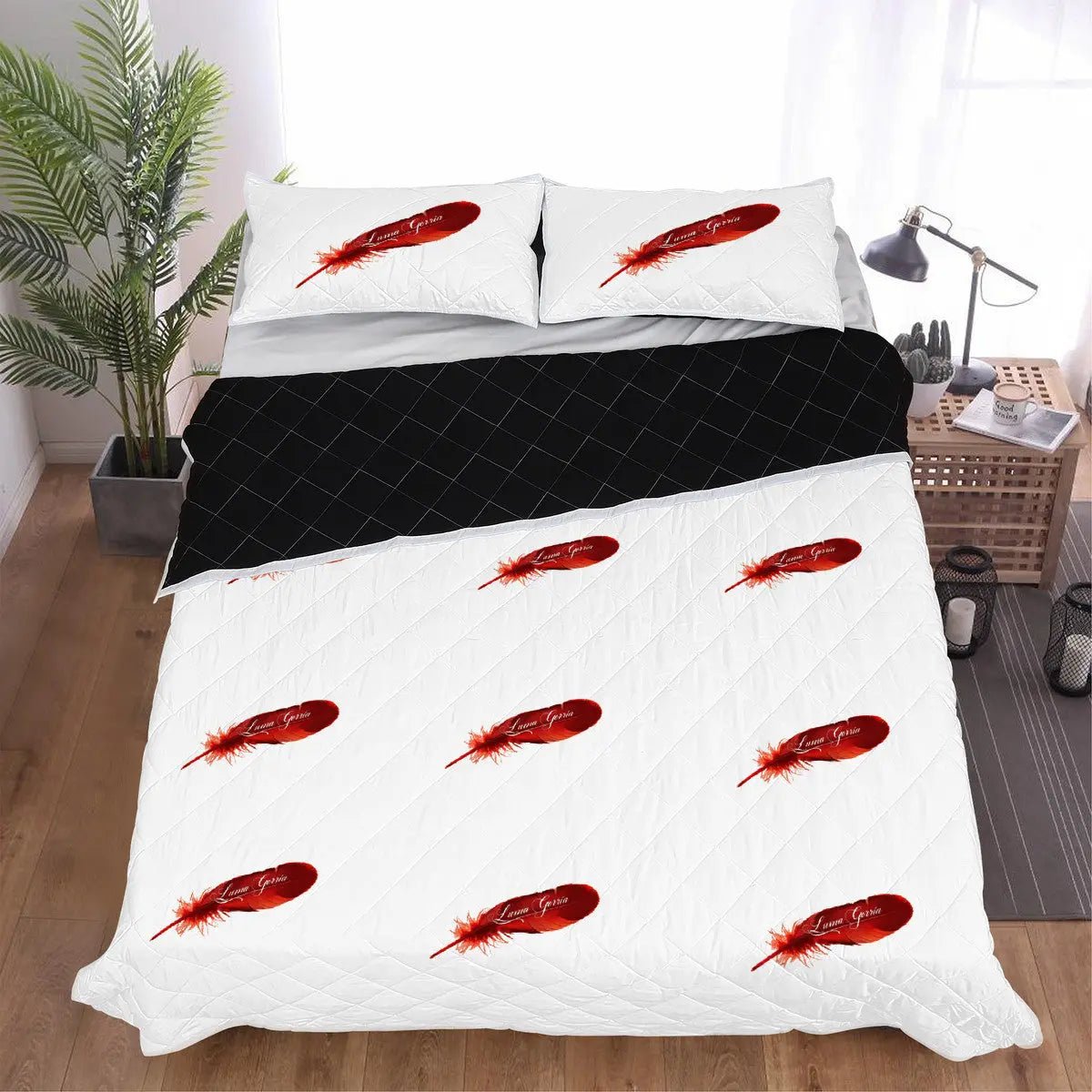 Parure de Lit Matelassée en Polyester – 2 Taies d’Oreiller - Luma Gorria vêtement