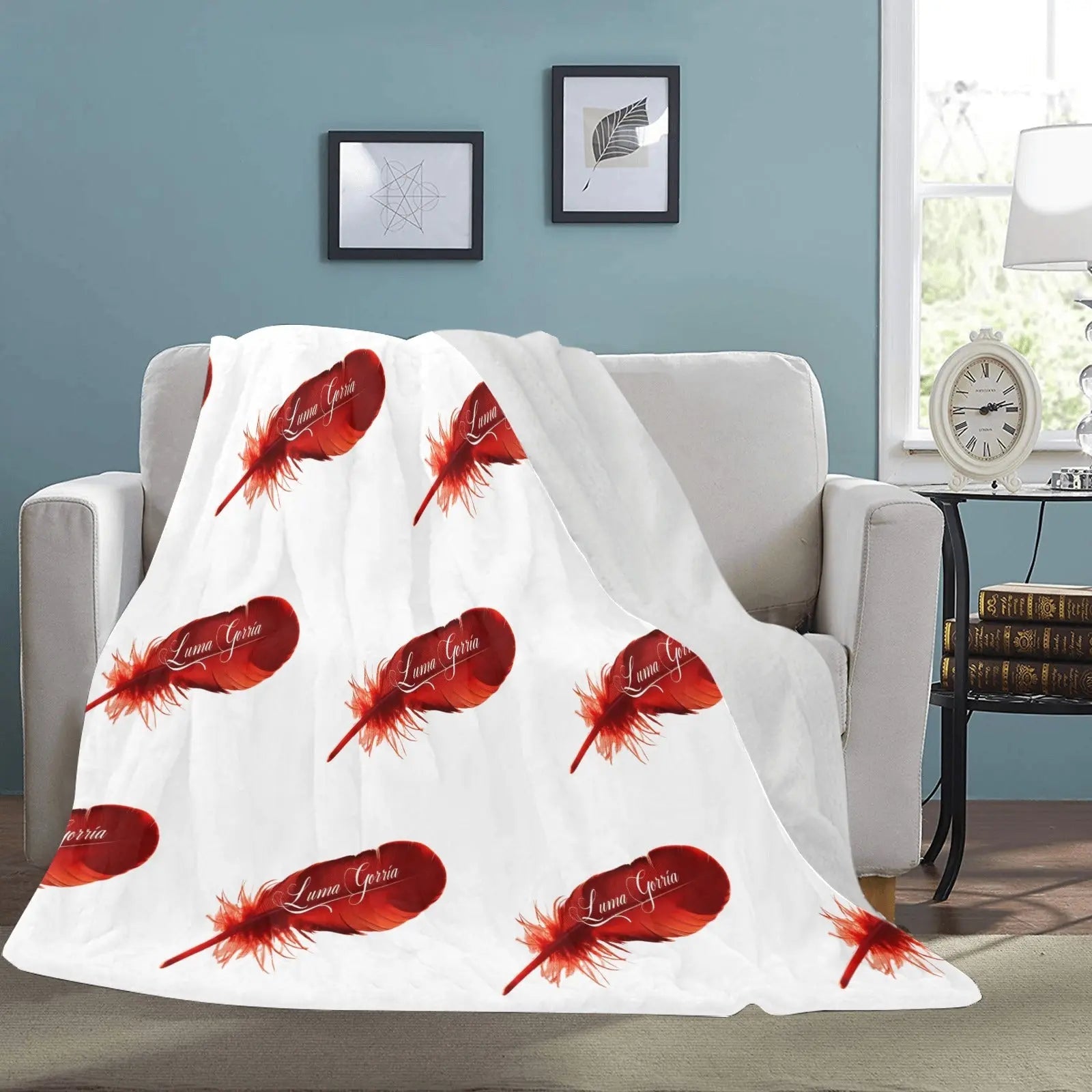 Plaid Polaire Cocooning. "LUMA GORRIA" - Luma Gorria vêtement