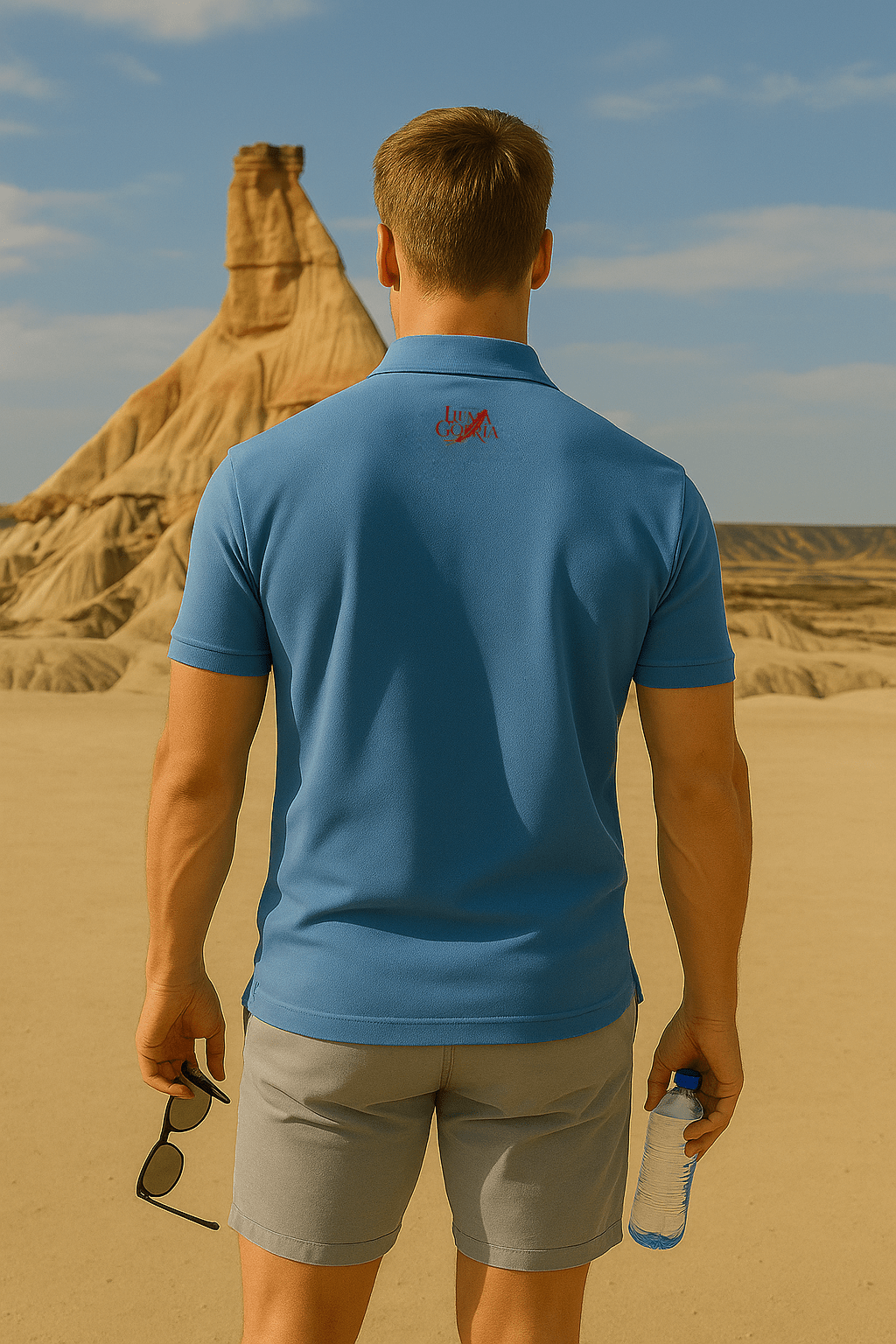 Polo homme slim fit confortable - Luma Gorria vêtement