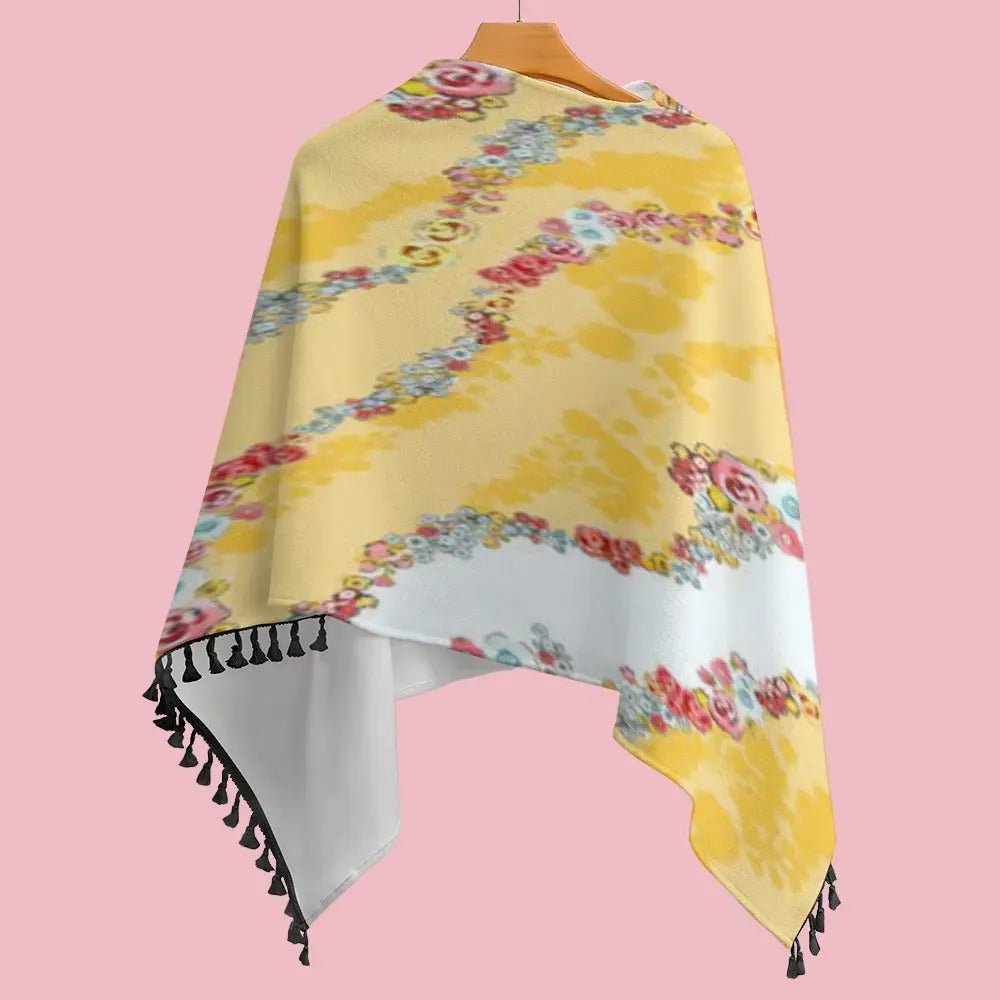 🍂 PONCHO TENDANCE – L’Alliance Parfaite du Confort et du Raffinement 🍂 "SOLEYA" - Luma Gorria vêtement