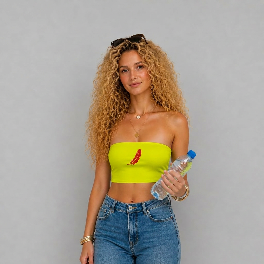 Bandeau de poitrine femme en jersey – Confort léger & maintien naturel