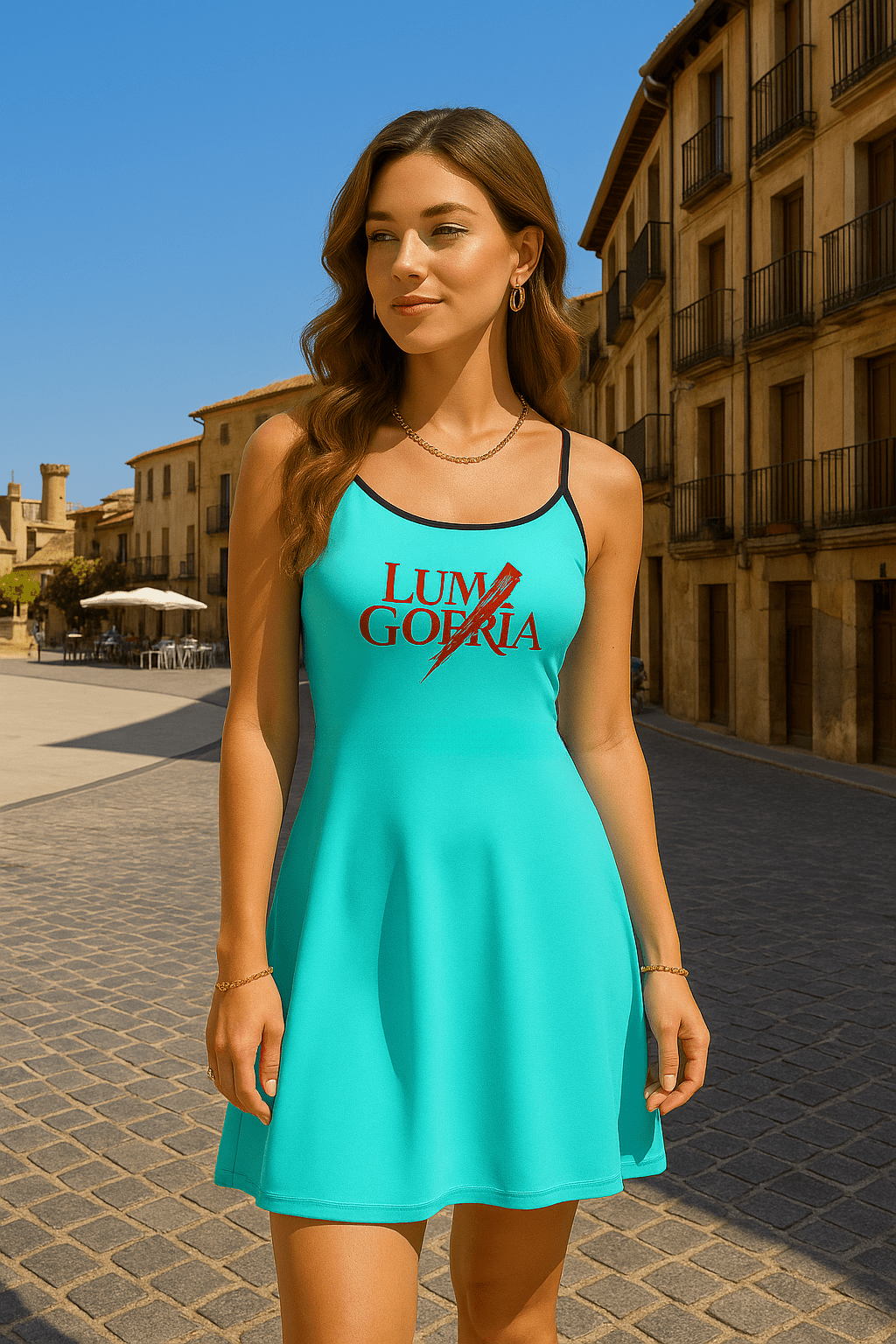 Robe courte femme ajustée - Luma Gorria vêtement