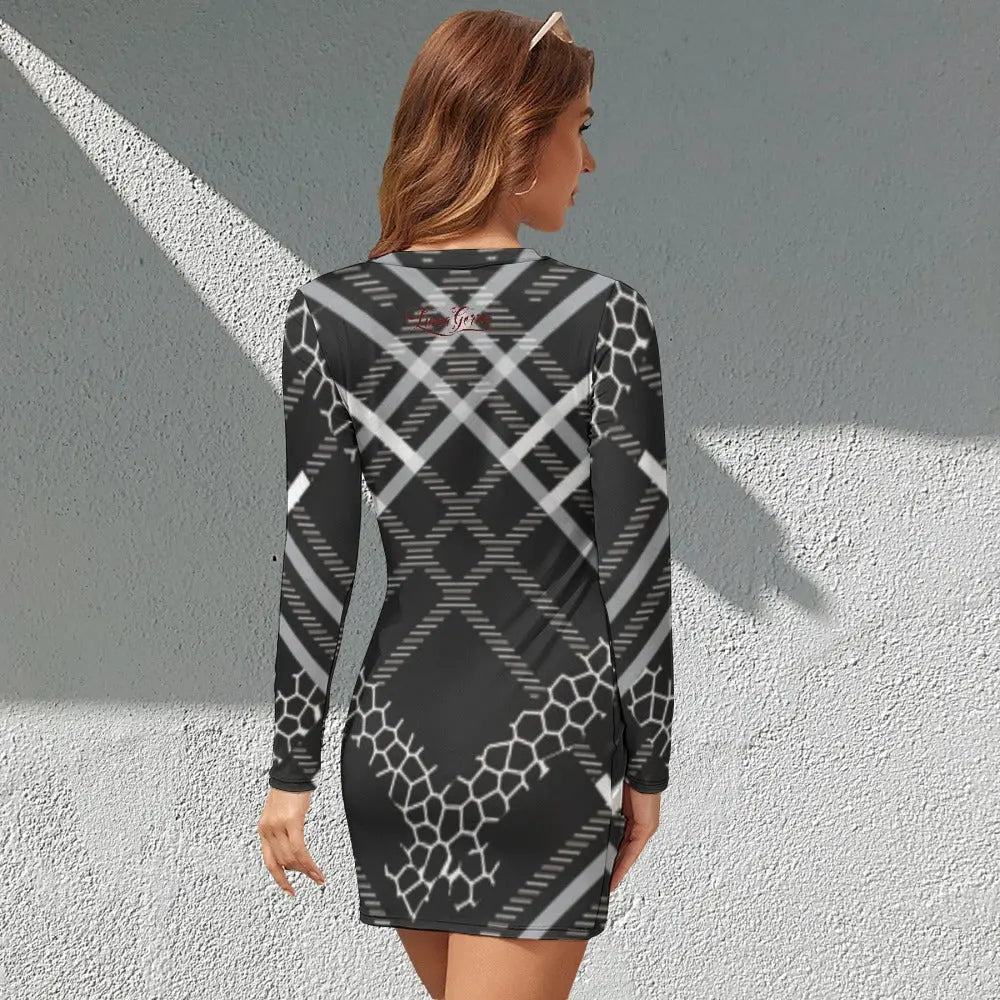 🖌️Robe Poétique et Artistique. Une Emotion à Porter. "ZINA". Femme. - Luma Gorria vêtement
