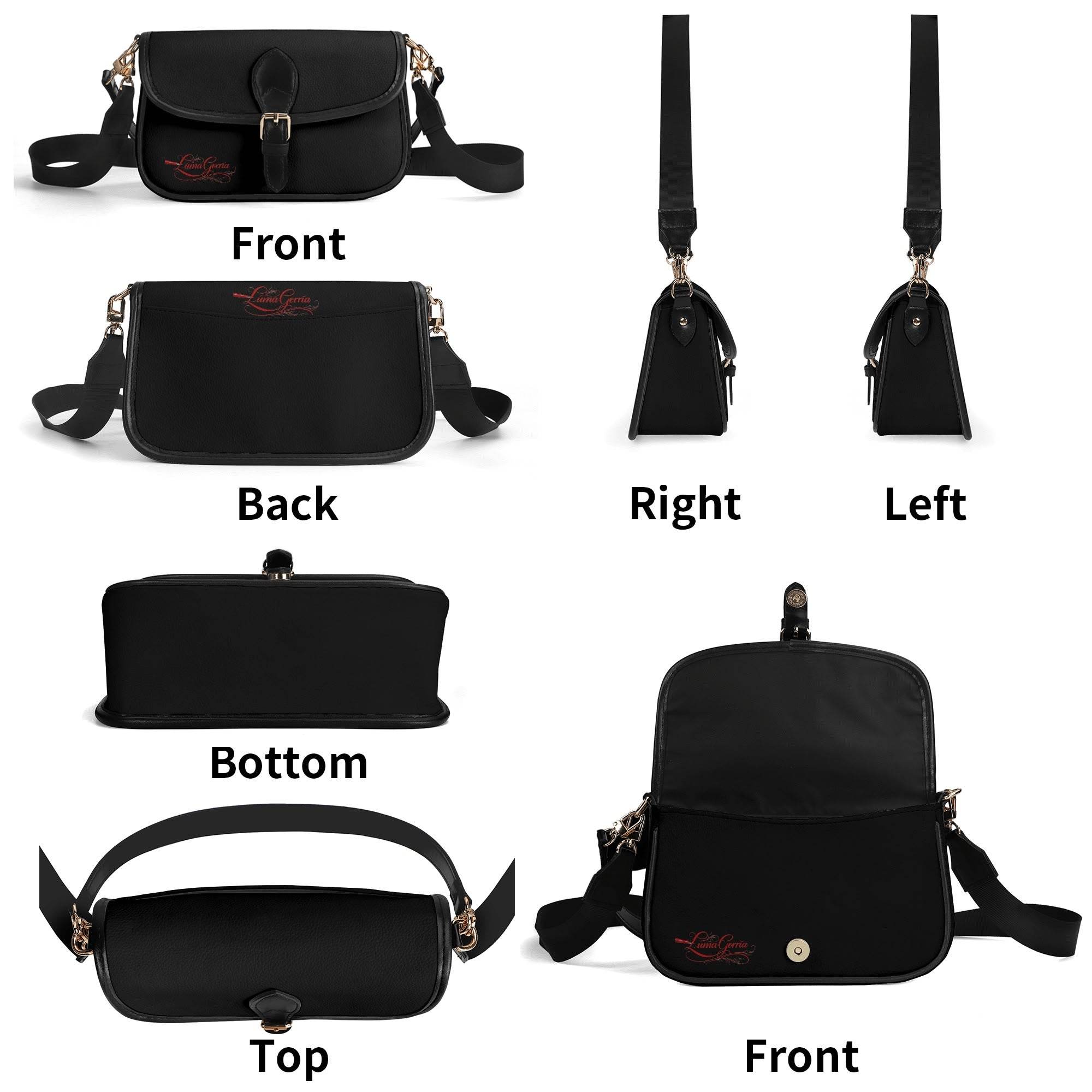 Sac à Main Bandoulière Réglable en Cuir PU – Chic, Pratique et Durable - Luma Gorria vêtement