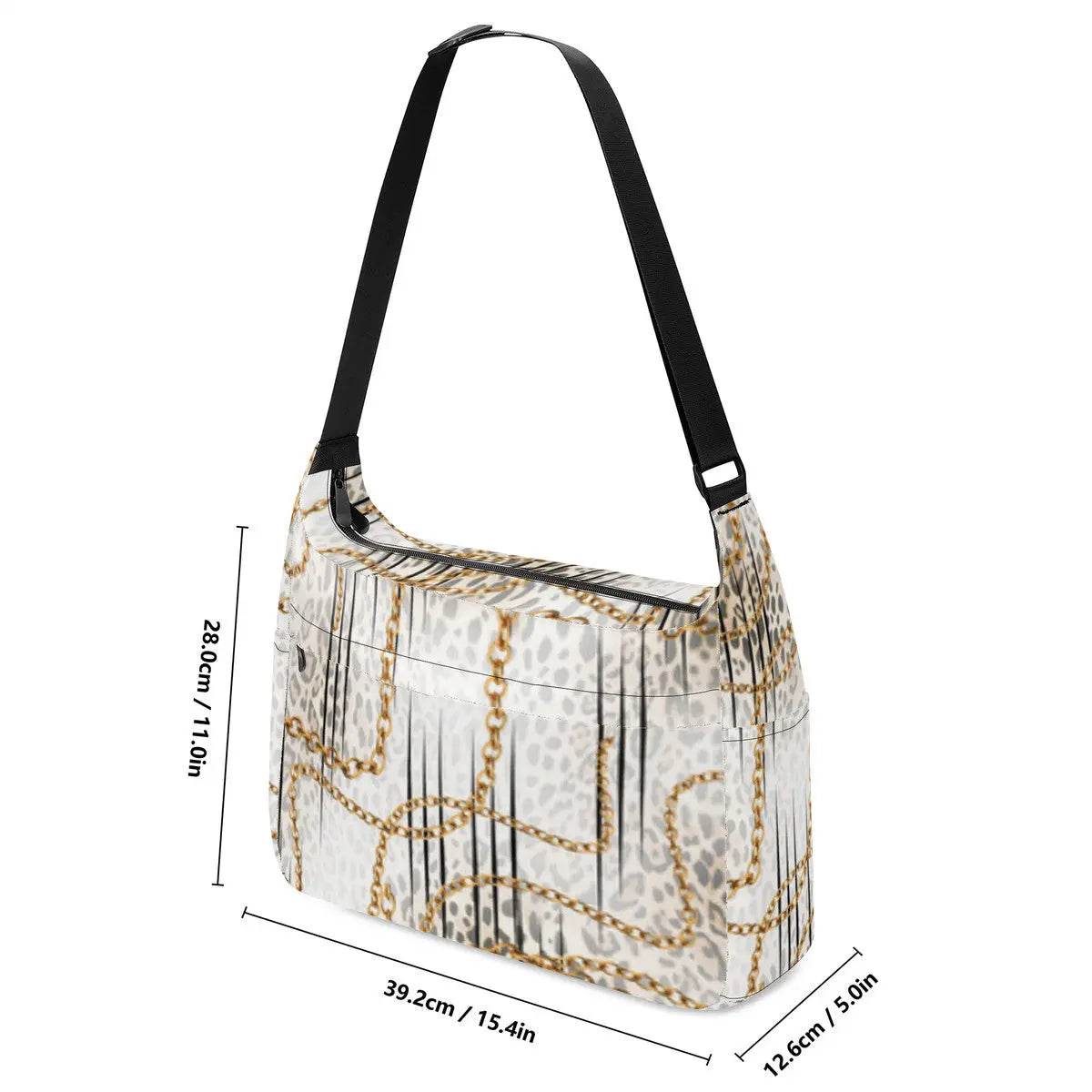 Sac à Main Élégant avec Bandoulière Réglable, Poche Latérale Zippée et Poche Avant – Pratique et Stylé - Luma Gorria vêtement