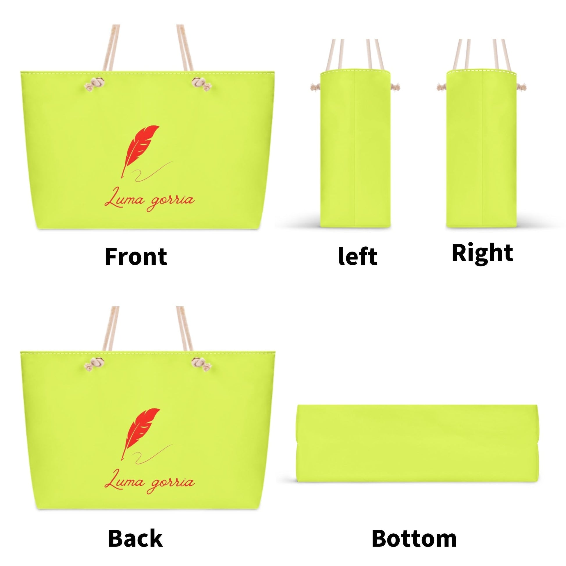 Sac de plage femme spacieux - Luma Gorria vêtement