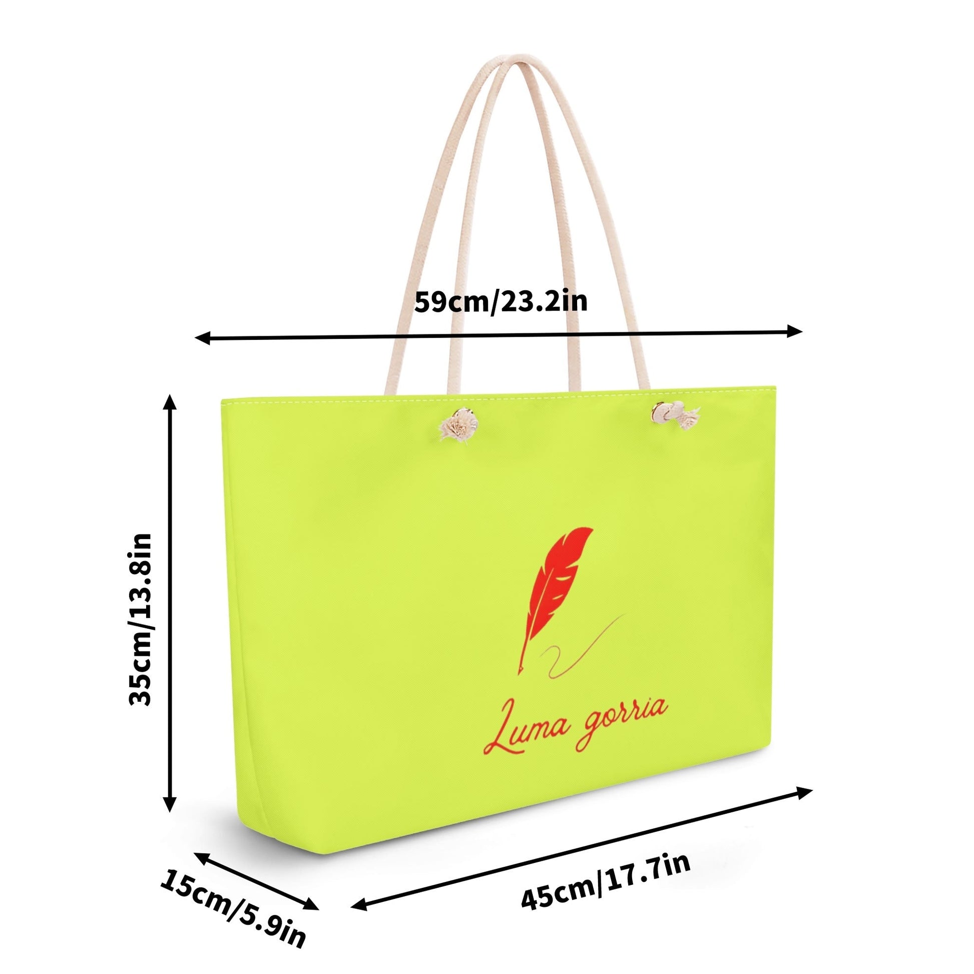Sac de plage femme spacieux - Luma Gorria vêtement