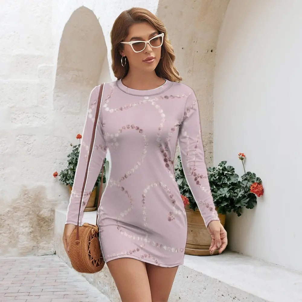 💃 SEDUCTION & CONFORT– La Robe Courte à Manches Longues Qui Sublime Votre Féminité. Femme "ELENA" - Luma Gorria vêtement