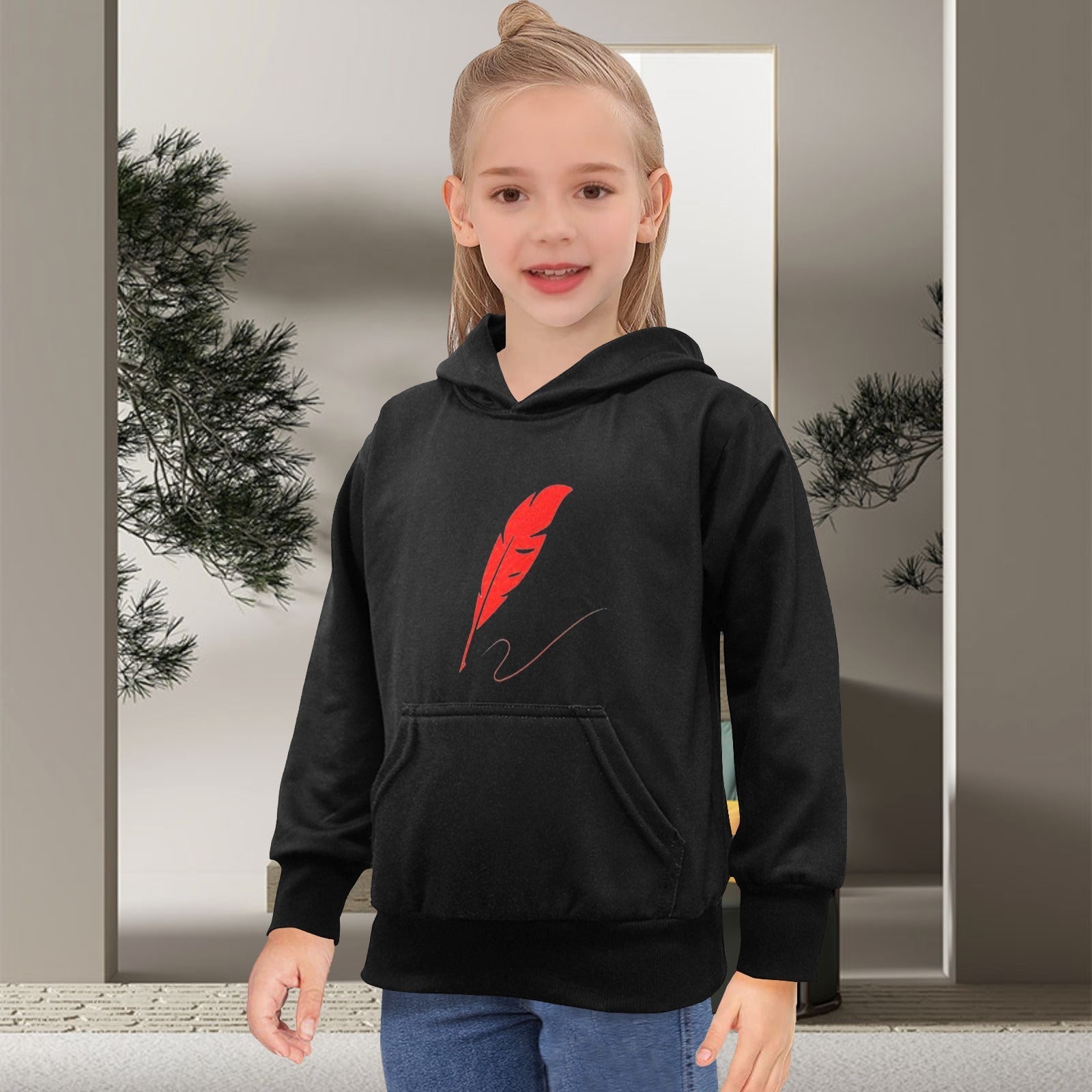 : Sweat Fille 100% Polyester – Confort, Style et Durabilité - Luma Gorria vêtement