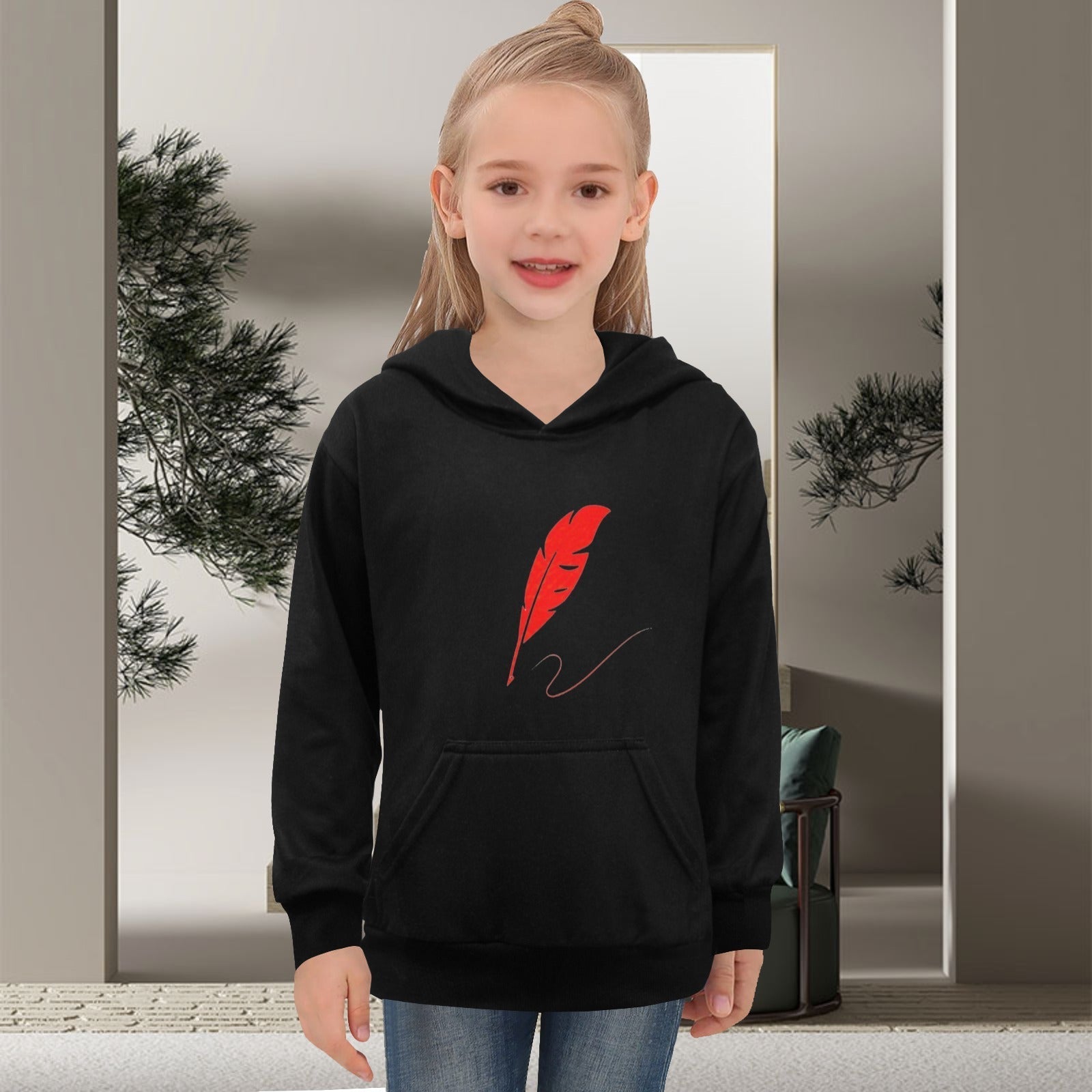 : Sweat Fille 100% Polyester – Confort, Style et Durabilité - Luma Gorria vêtement