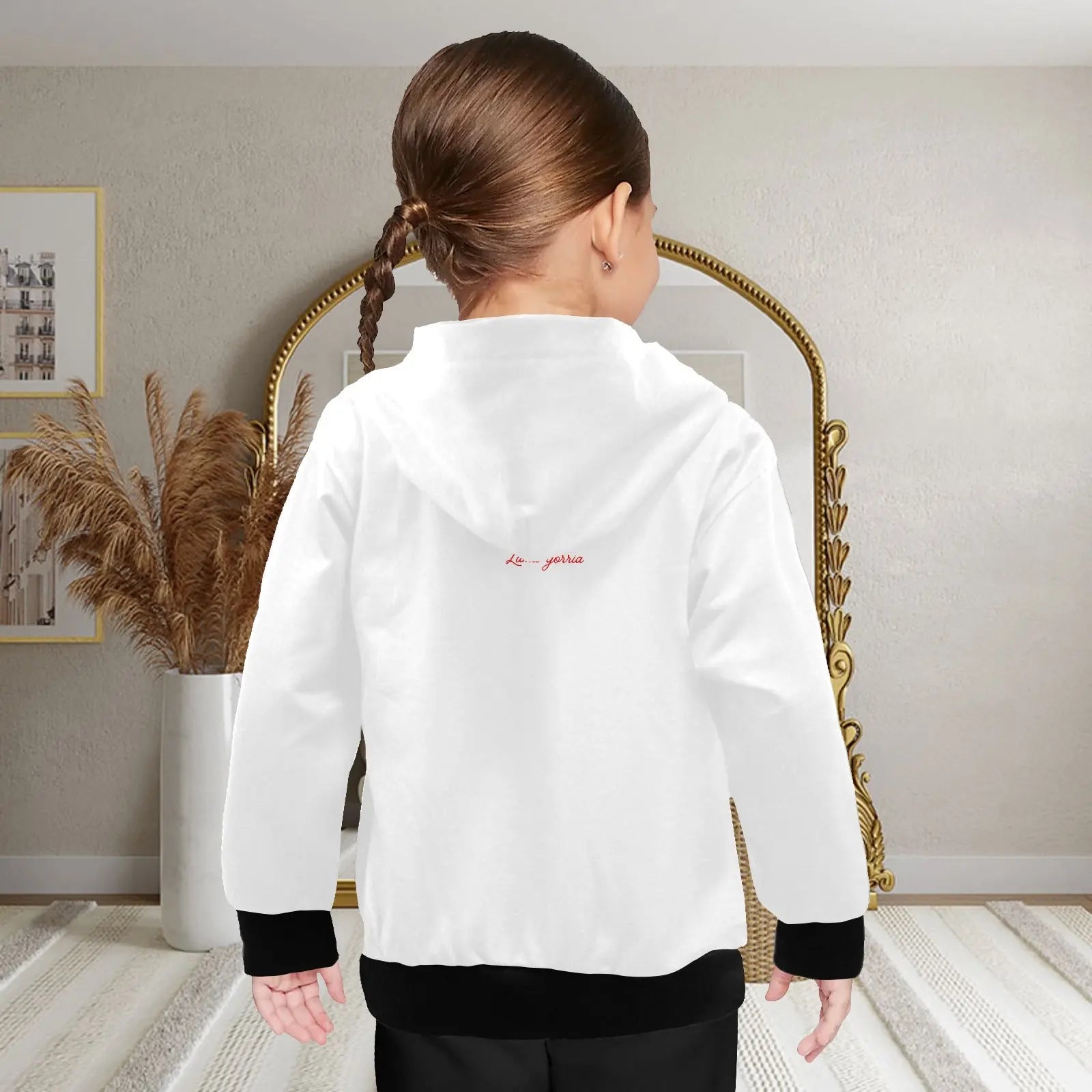 Sweat fille hiver "ELYANA". - Luma Gorria vêtement