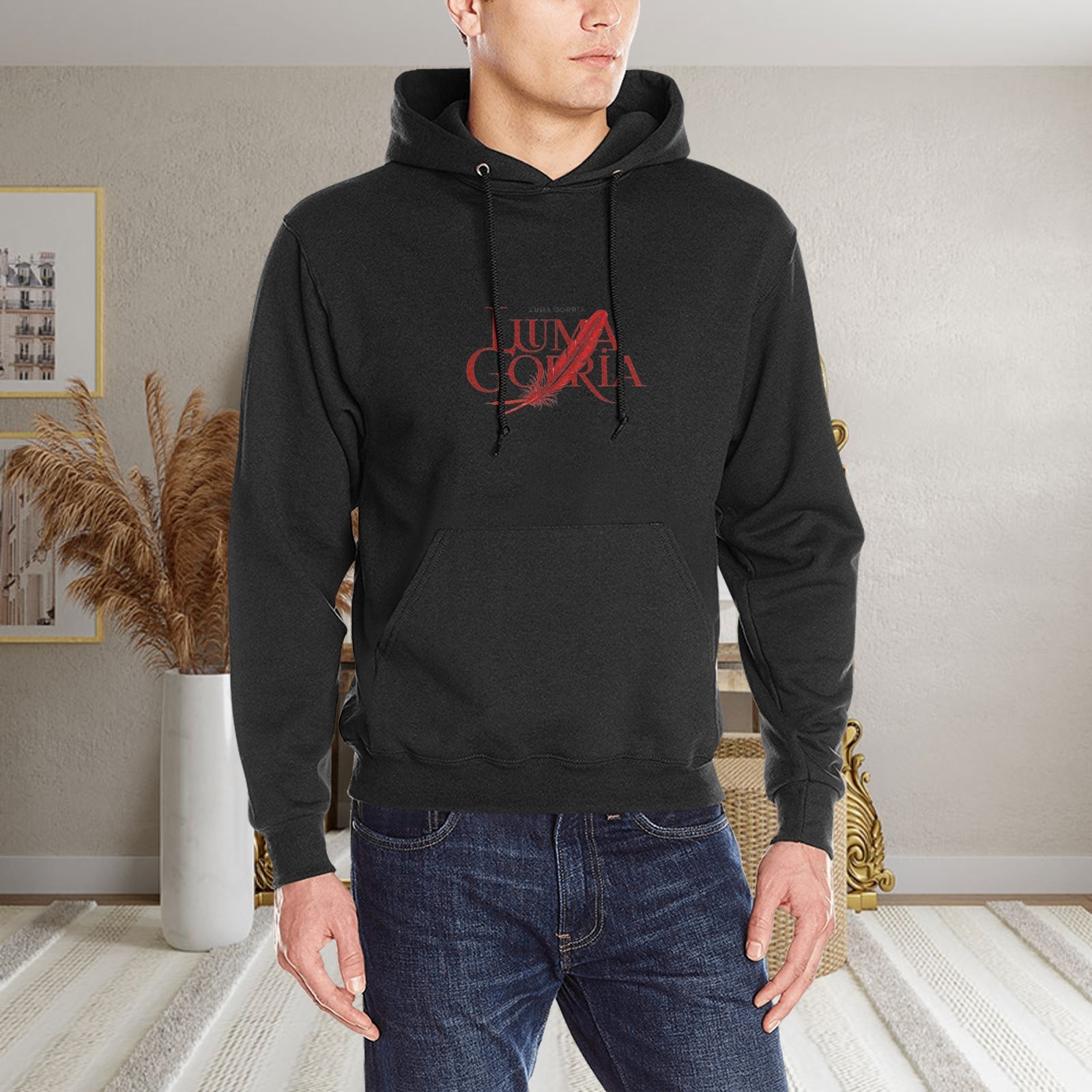Sweat Homme 100% Coton – Confort Naturel et Design Intemporel. "ZAHO". - Luma Gorria vêtement