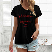 T-shirt Col V Femme – Élégance Décontractée - Luma Gorria vêtement