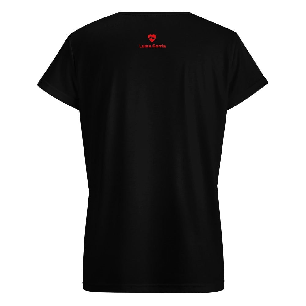 T-shirt Col V Femme – Élégance Décontractée - Luma Gorria vêtement