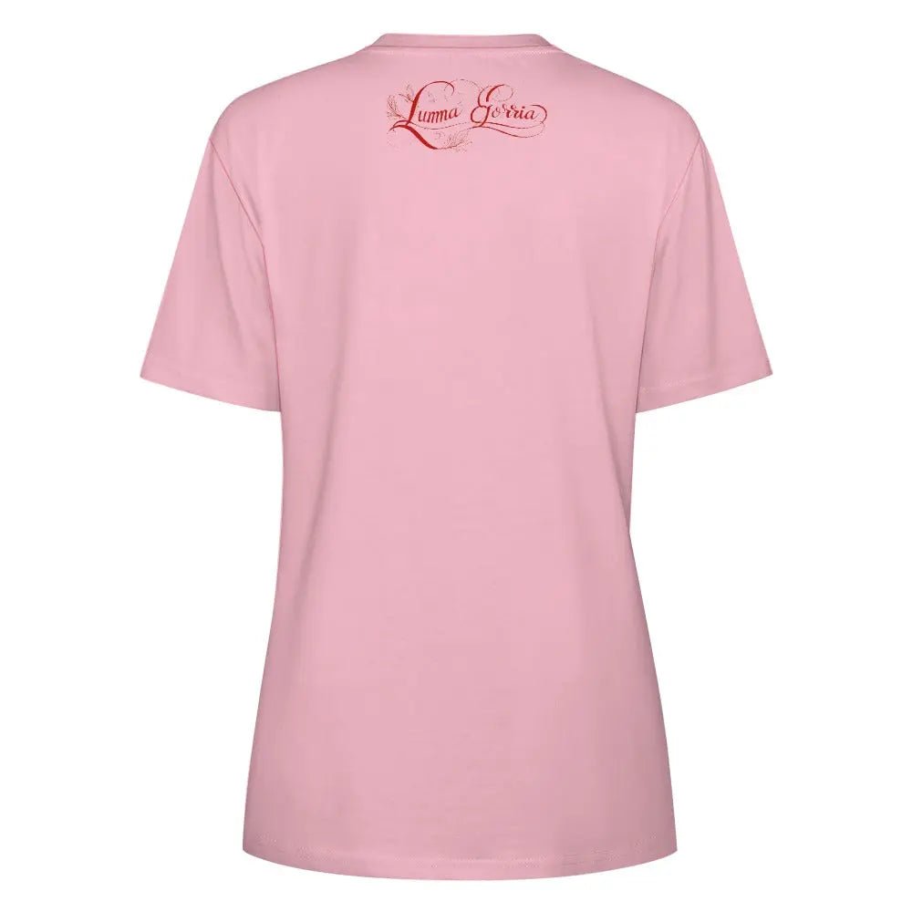 T - SHIRT Femme 100% Coton avec Message Positif – Alliez Style et Bonnes Ondes. "YSORIA". - Luma Gorria vêtement