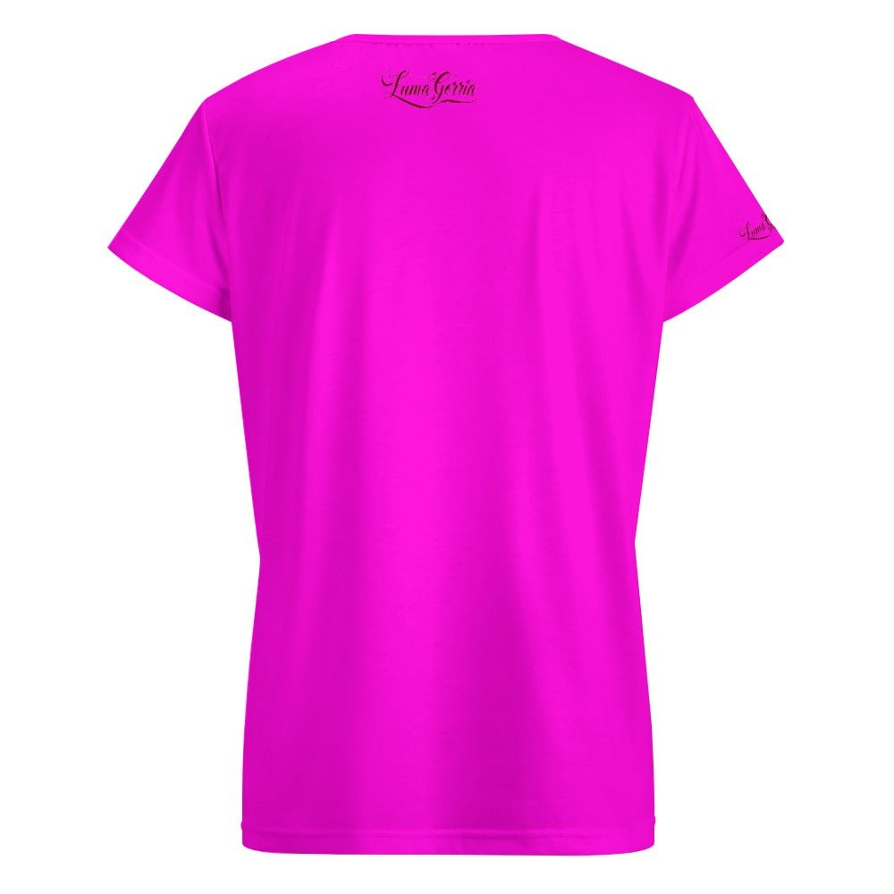 T-shirt Femme Col V. Tendance - Luma Gorria vêtement