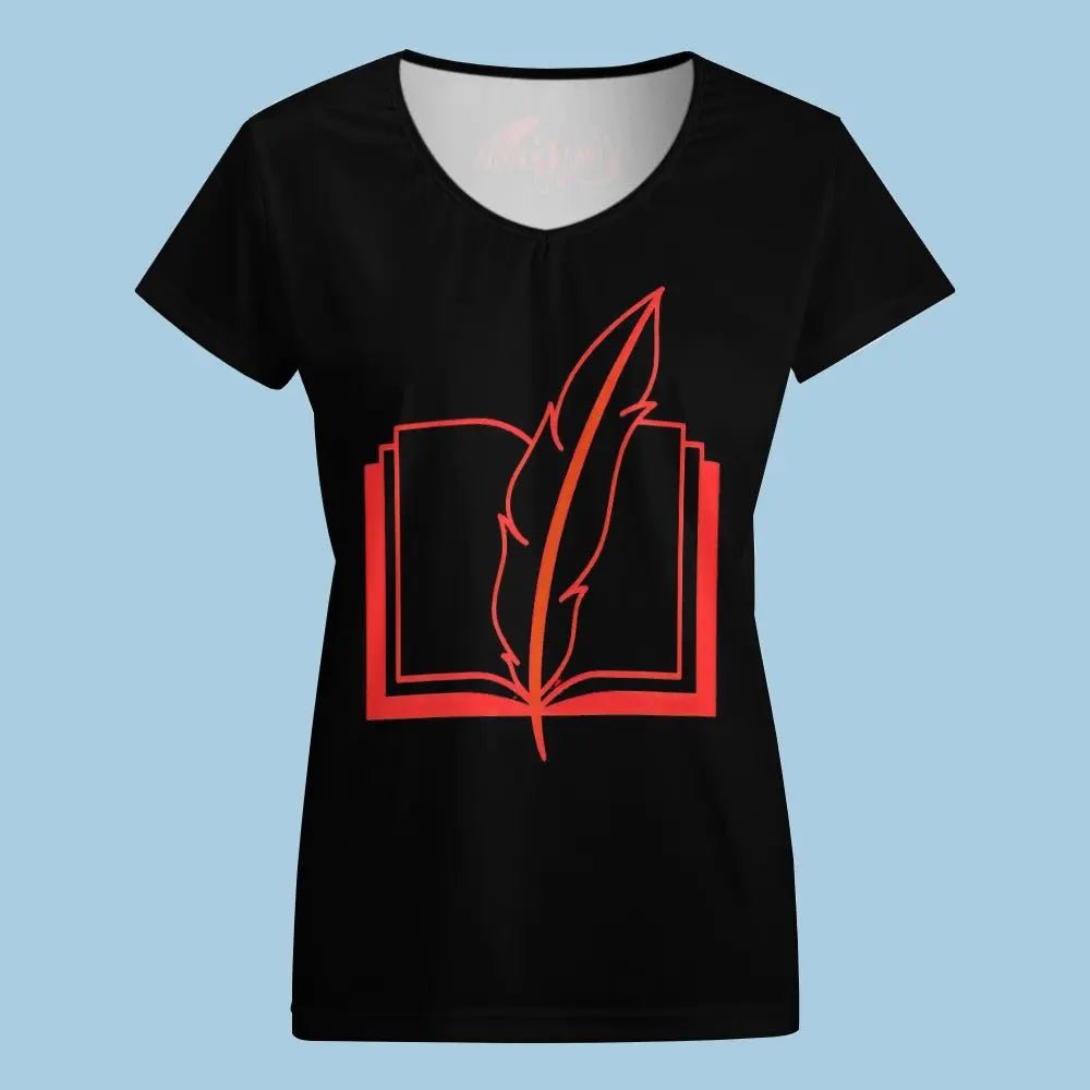 T-shirt Femme "Les Pages de L'âme". chaque pages commence en vous. "MONICA". - Luma Gorria vêtement