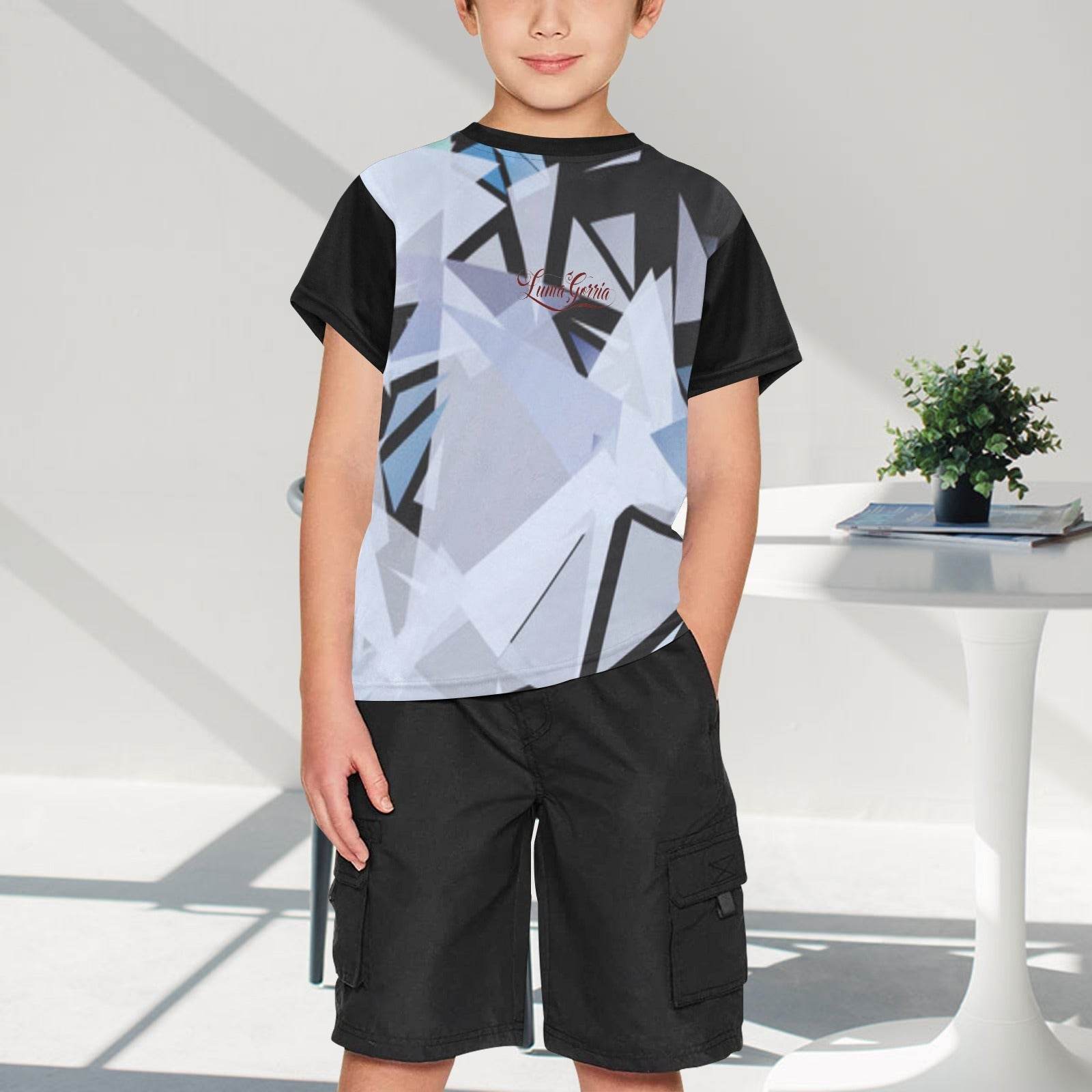 T - SHIRT Garçon 100% Polyester – Légèreté et Confort au Quotidien - Luma Gorria vêtement