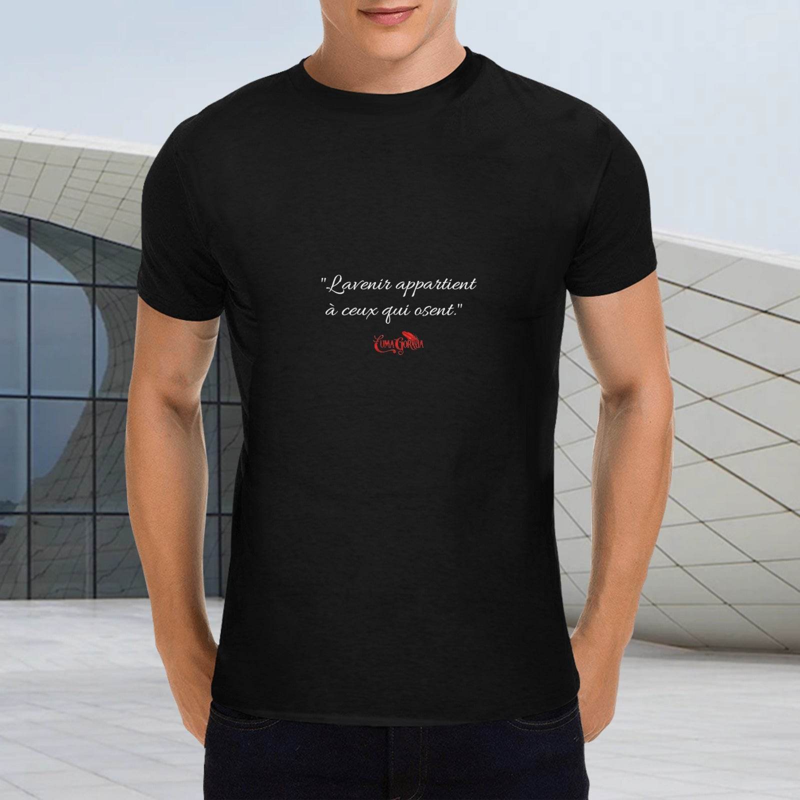 T - SHIRT Homme 100% Coton avec Message – Confort Quotidien - Luma Gorria vêtement