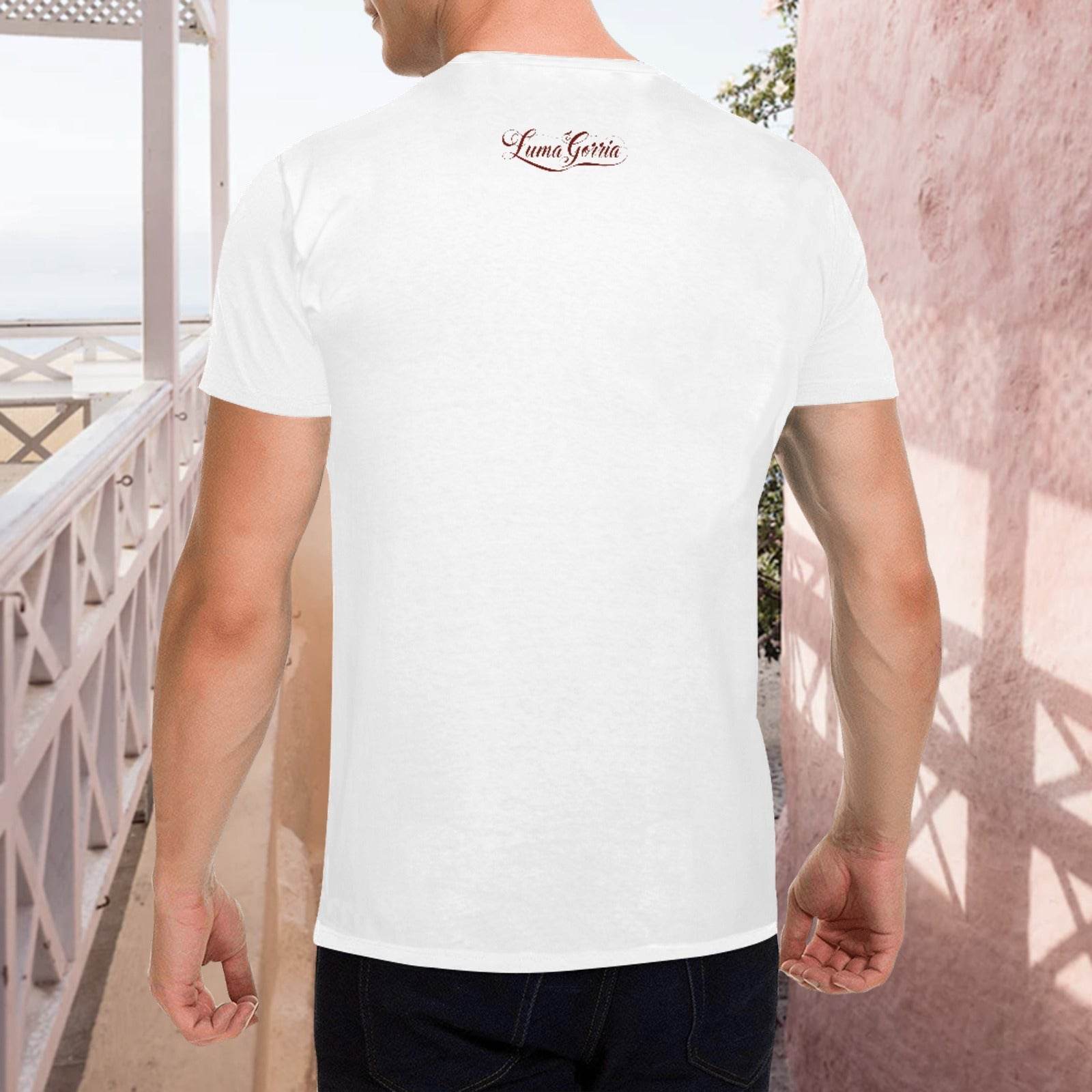 T - SHIRT Homme 100% Coton avec Message – Style Décontracté et Confort. - Luma Gorria vêtement