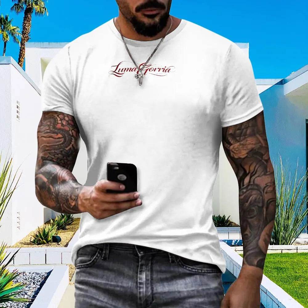 T - SHIRT Homme 100% Coton – Confort et Simplicité au Quotidien - Luma Gorria vêtement