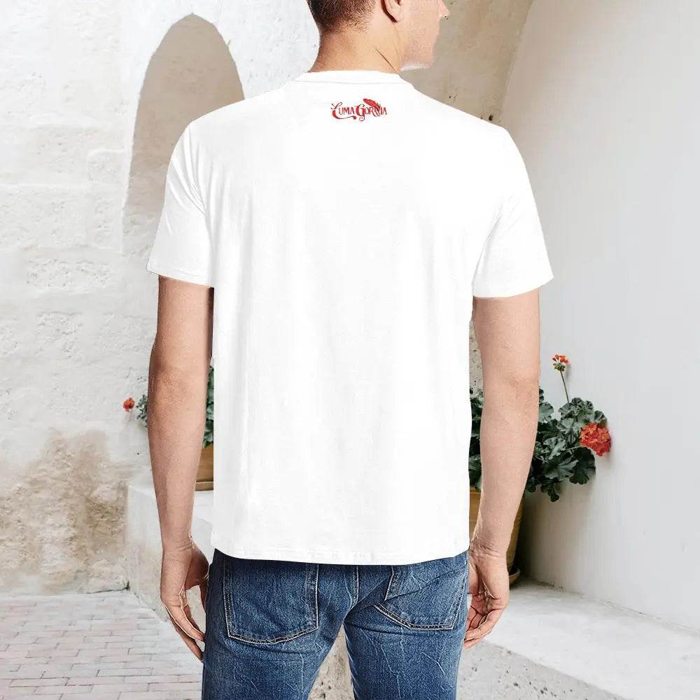 T-shirt Homme 100% Polyester – Message Original et Confort - Luma Gorria vêtement