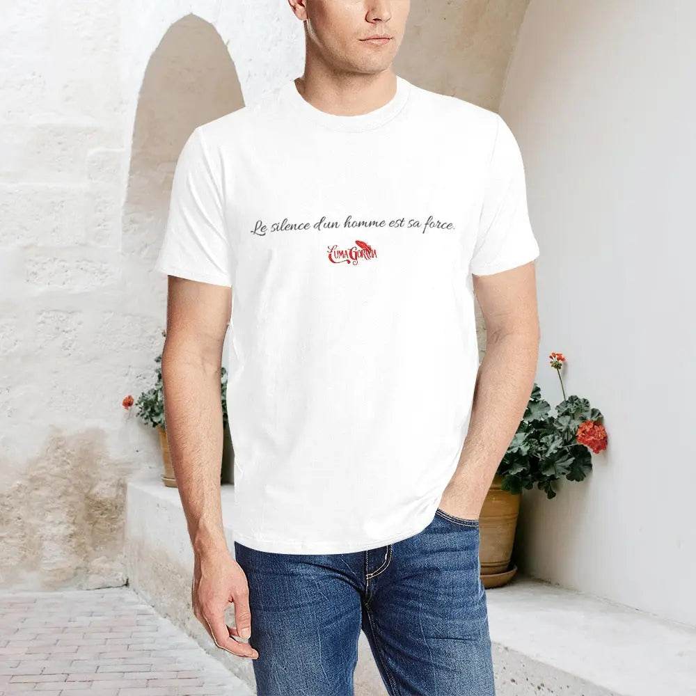 T-shirt Homme 100% Polyester – Message Original et Confort - Luma Gorria vêtement