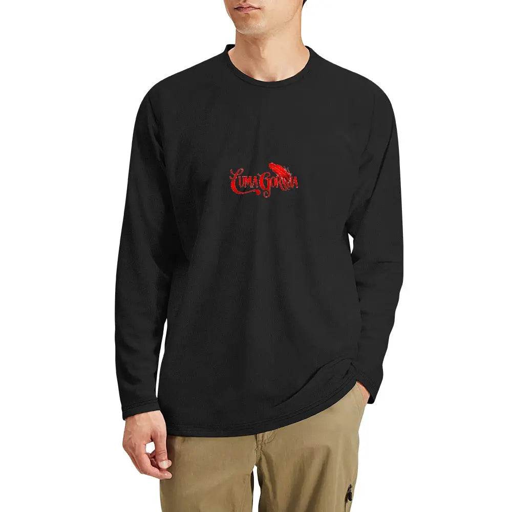 T-Shirt Homme Manches Longues 100% Coton – Élégance et Confort Naturel - Luma Gorria vêtement