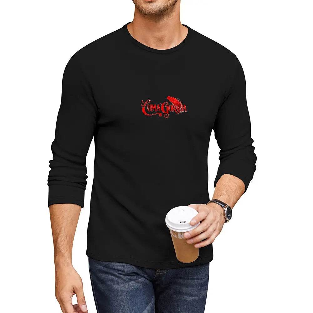 T-Shirt Homme Manches Longues 100% Coton – Élégance et Confort Naturel - Luma Gorria vêtement