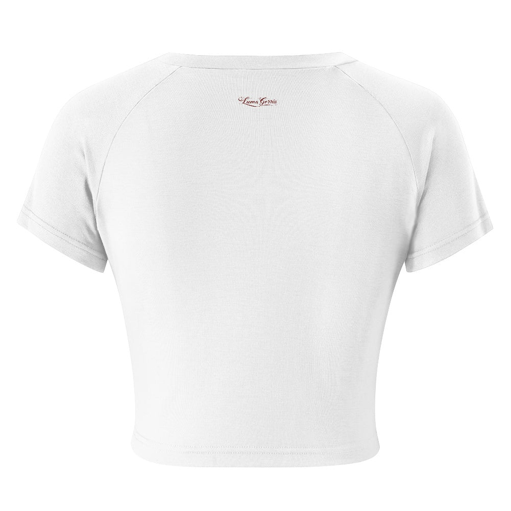 Tight cropped navel - baring T-shirt - Luma Gorria vêtement