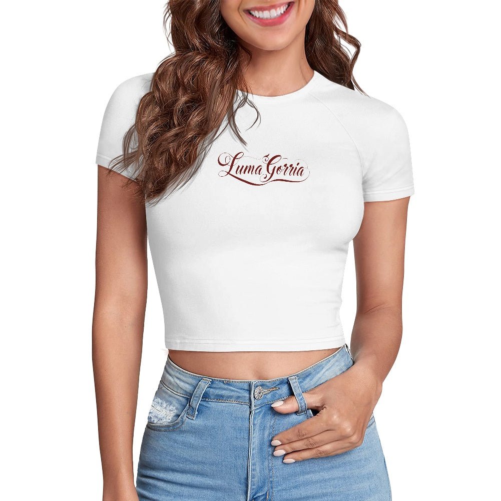 Tight cropped navel - baring T-shirt - Luma Gorria vêtement