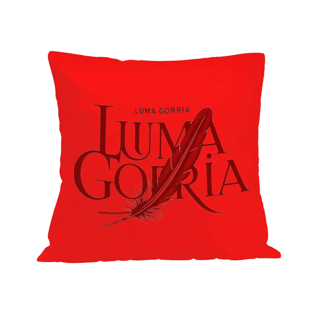 Housse d'Oreiller Carrée en Mélange Polyester-Coton – Coussin Non Inclus - Luma Gorria vêtement