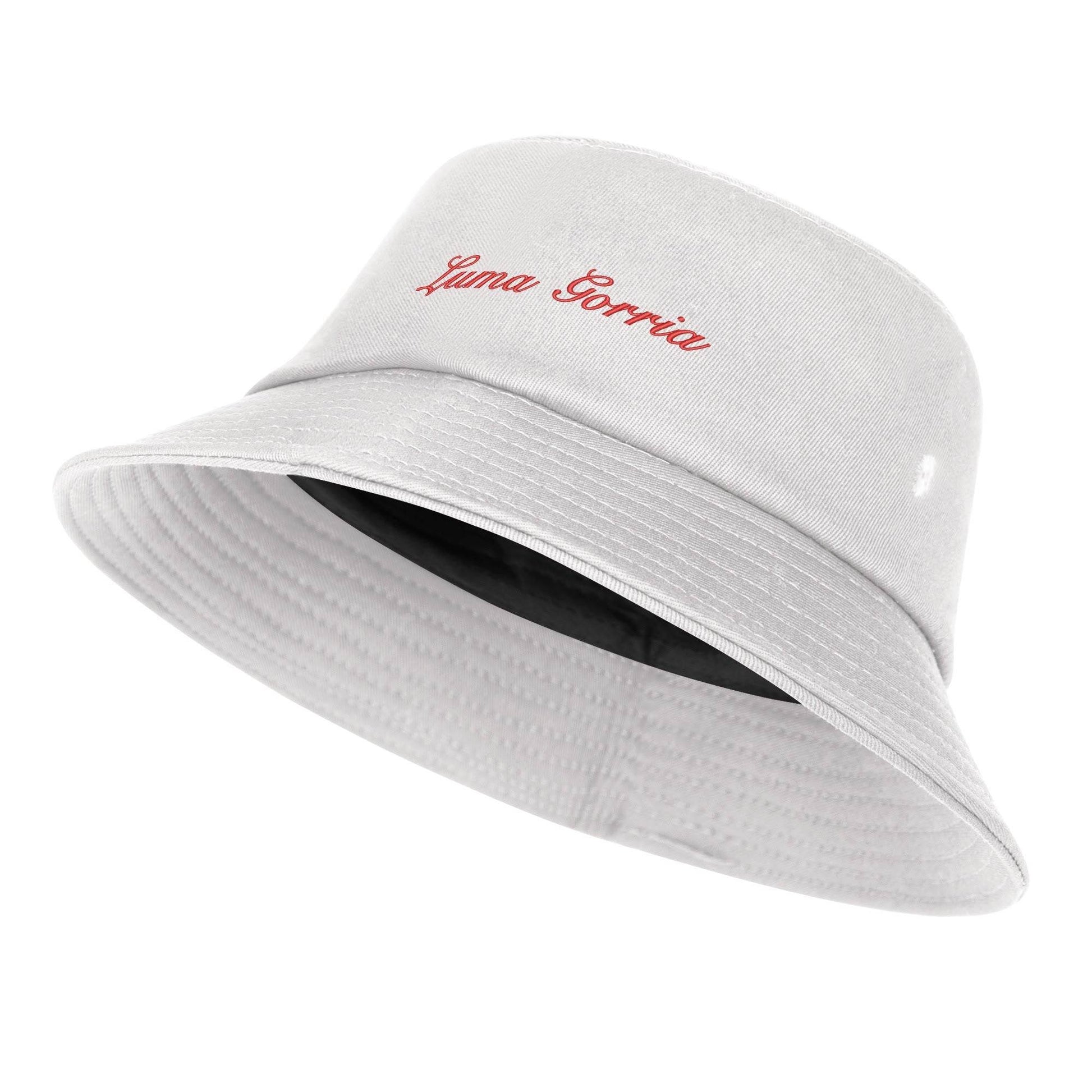 Unisex Fashion Embroidered Name /Texts Bucket Hats - Luma Gorria vêtement