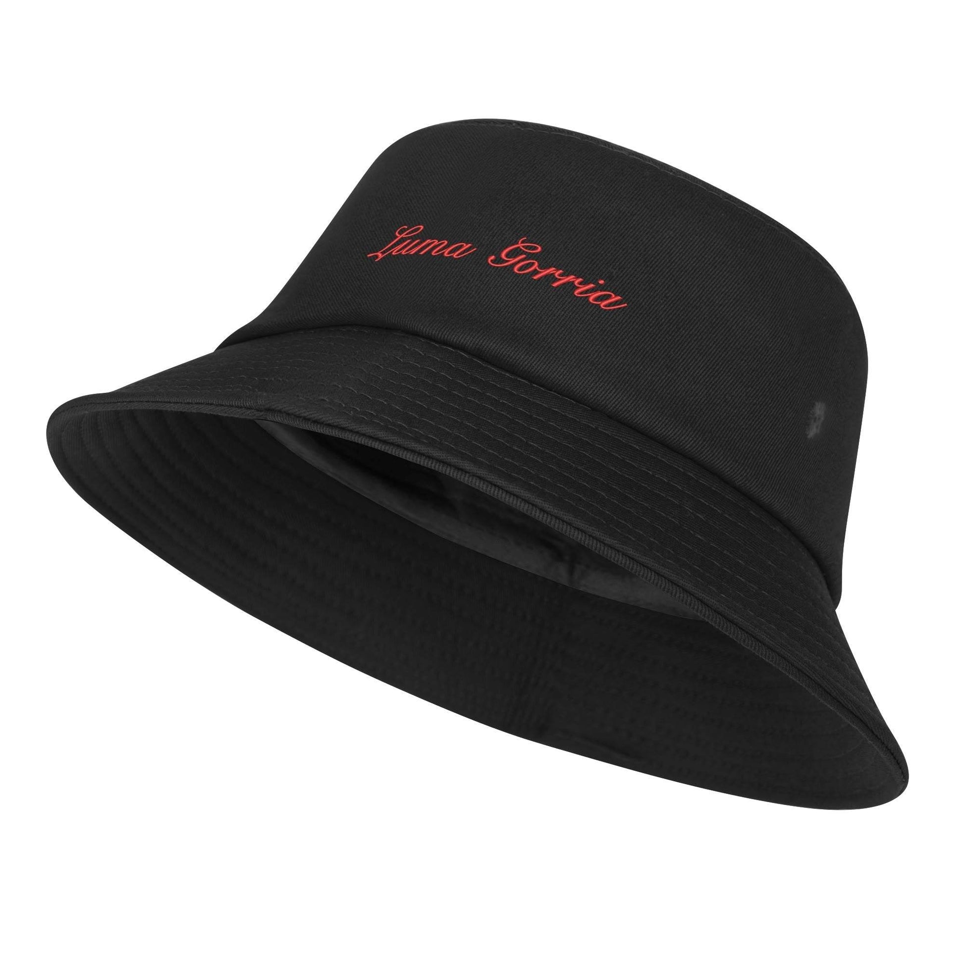 Unisex Fashion Embroidered Name /Texts Bucket Hats - Luma Gorria vêtement