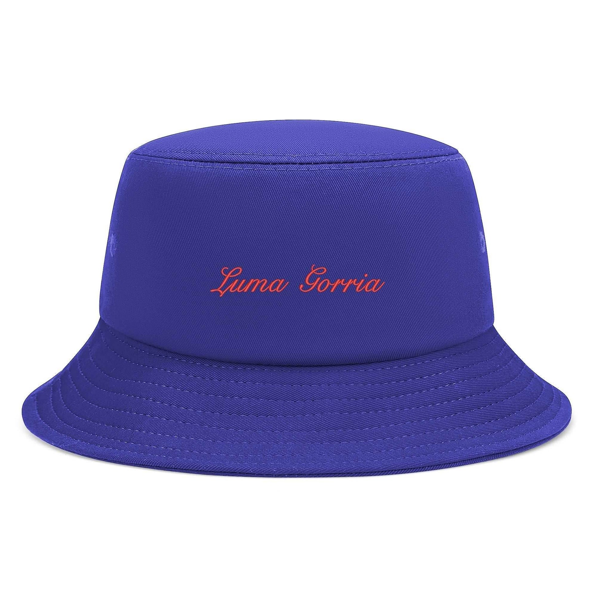 Unisex Fashion Embroidered Name /Texts Bucket Hats - Luma Gorria vêtement