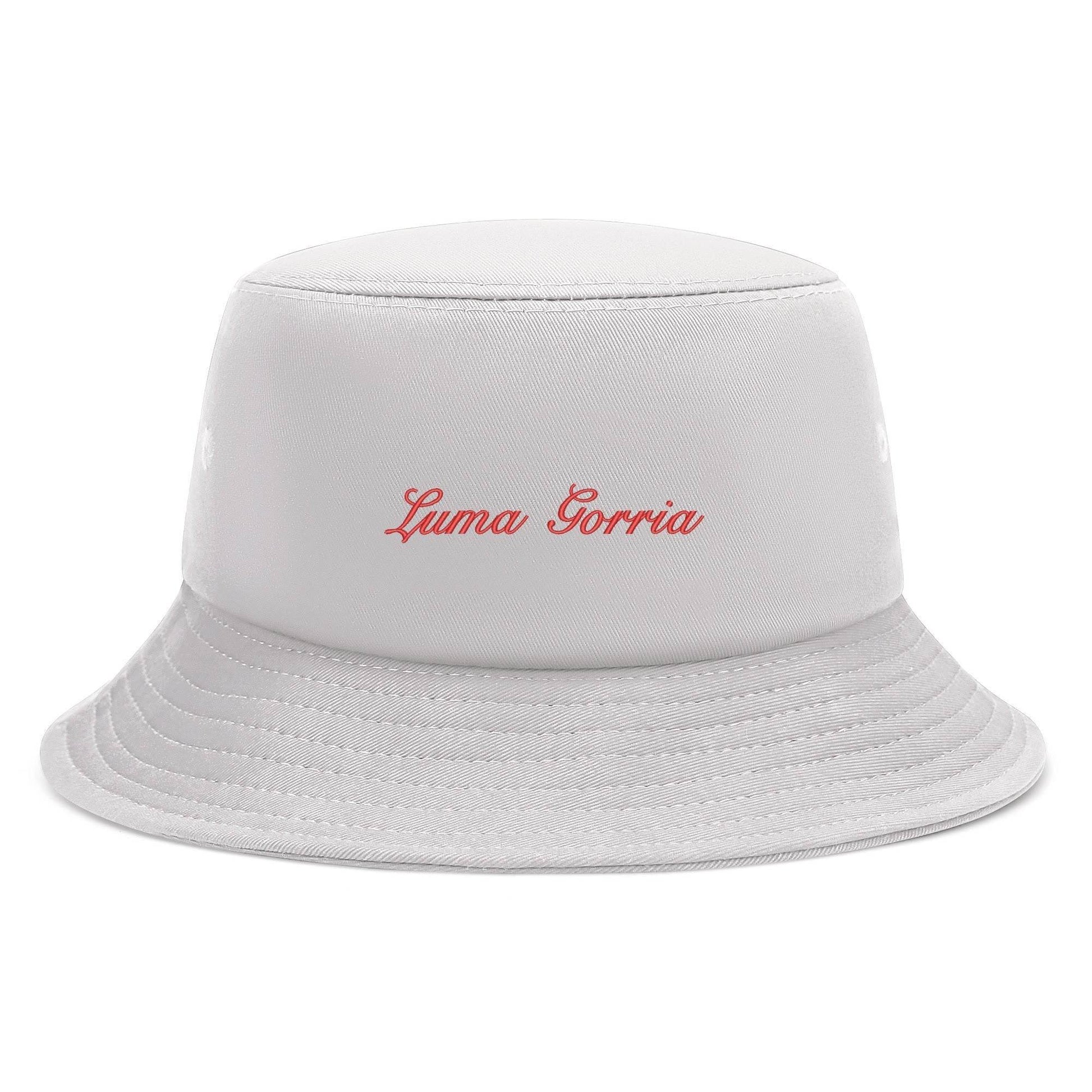 Unisex Fashion Embroidered Name /Texts Bucket Hats - Luma Gorria vêtement