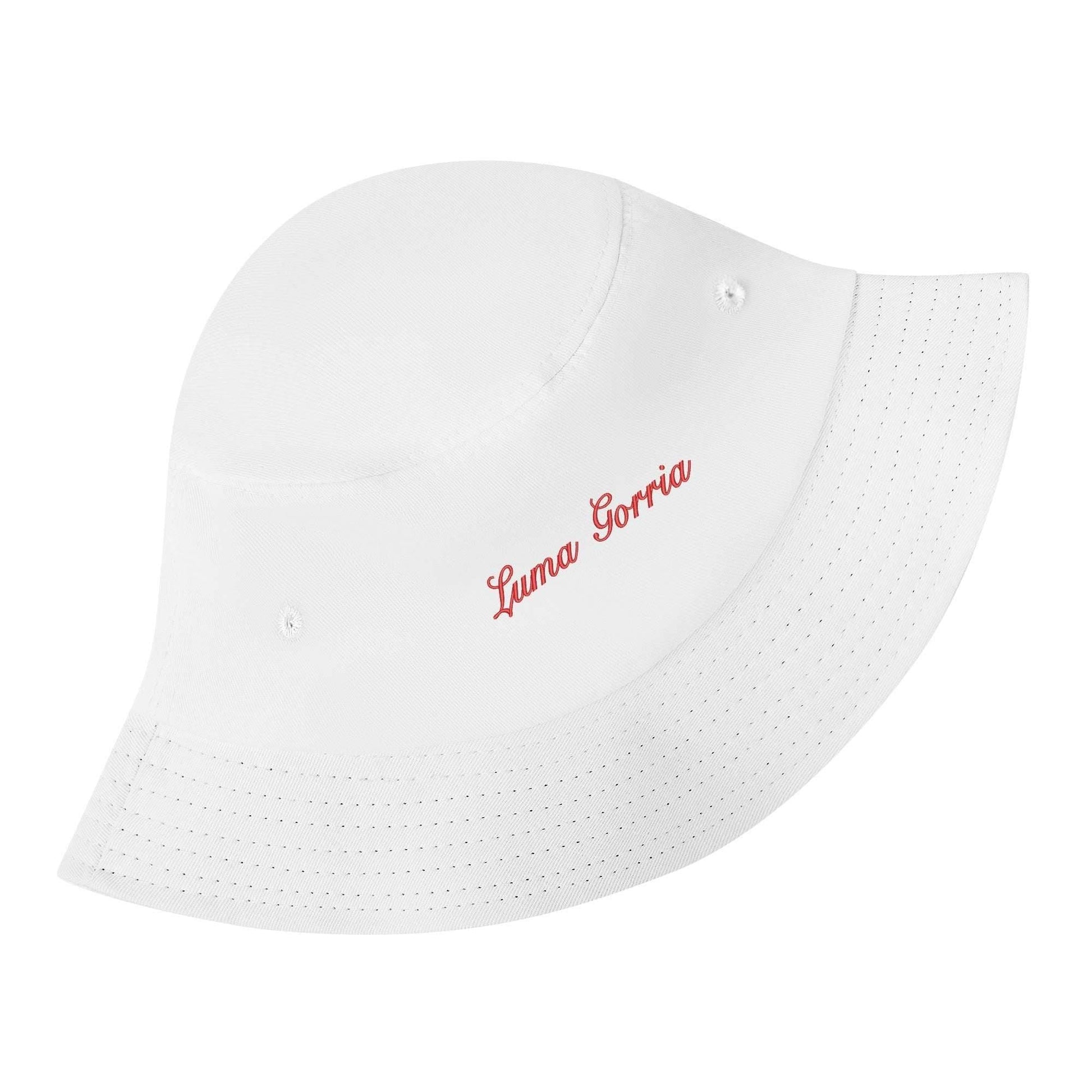 Unisex Fashion Embroidered Name /Texts Bucket Hats - Luma Gorria vêtement