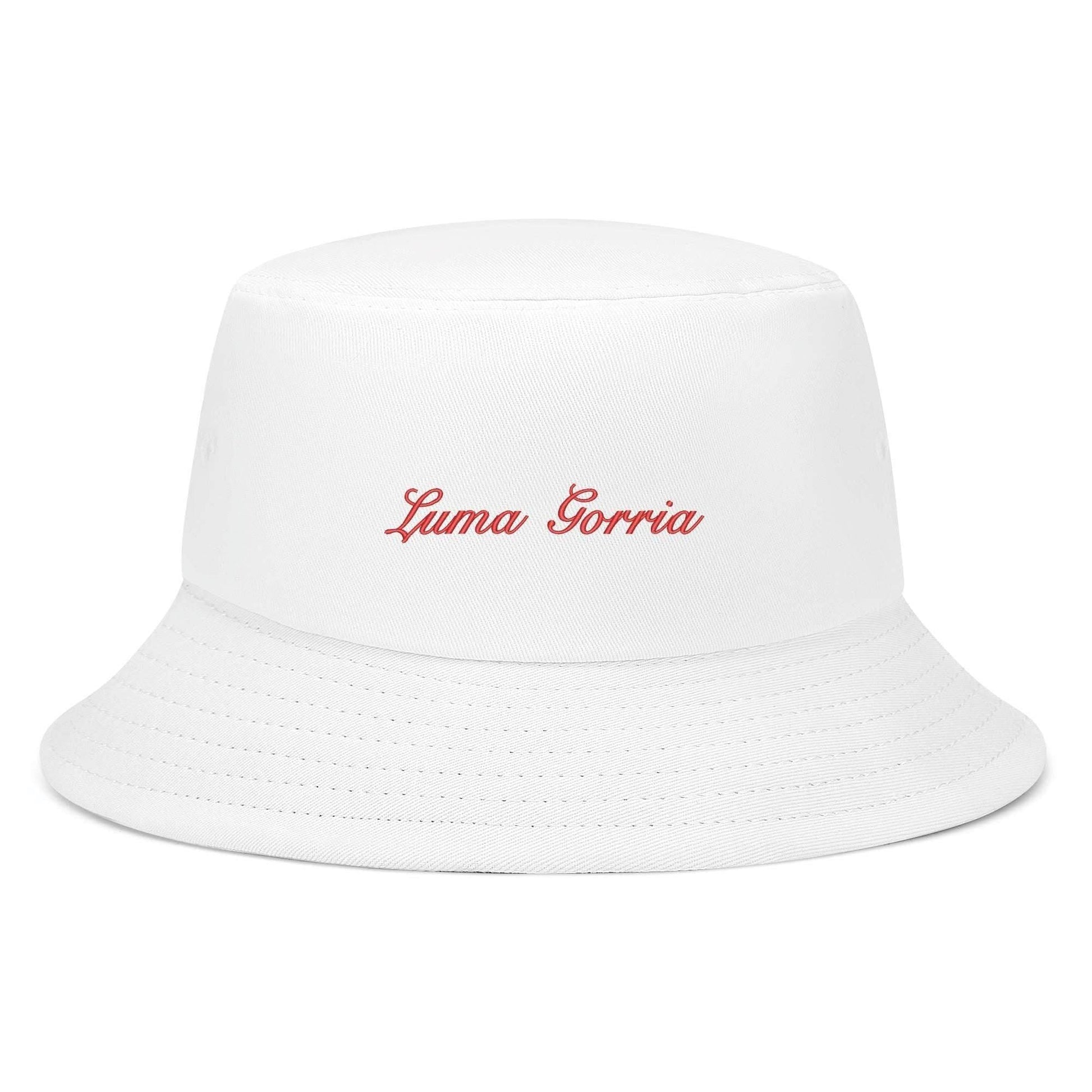 Unisex Fashion Embroidered Name /Texts Bucket Hats - Luma Gorria vêtement