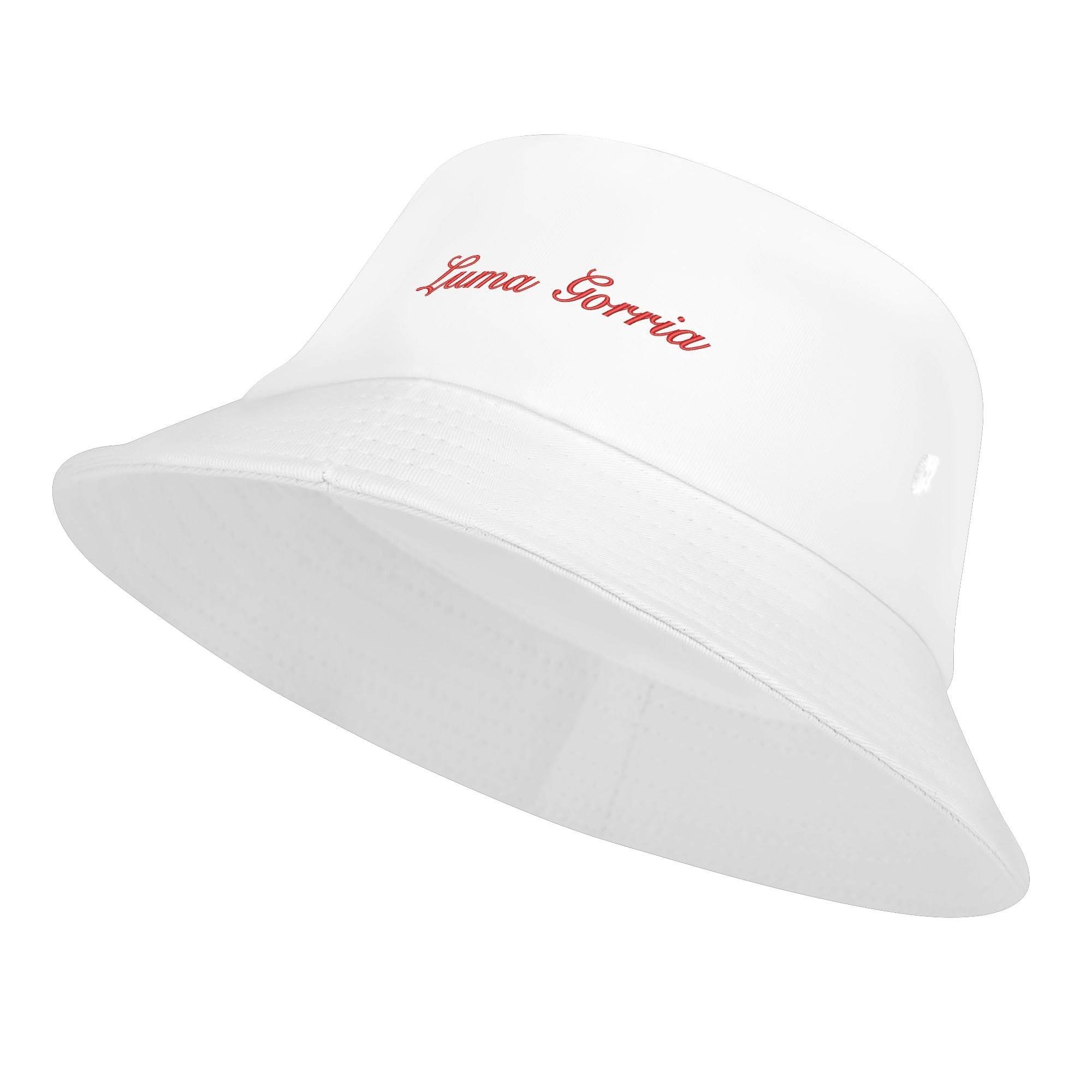 Unisex Fashion Embroidered Name /Texts Bucket Hats - Luma Gorria vêtement