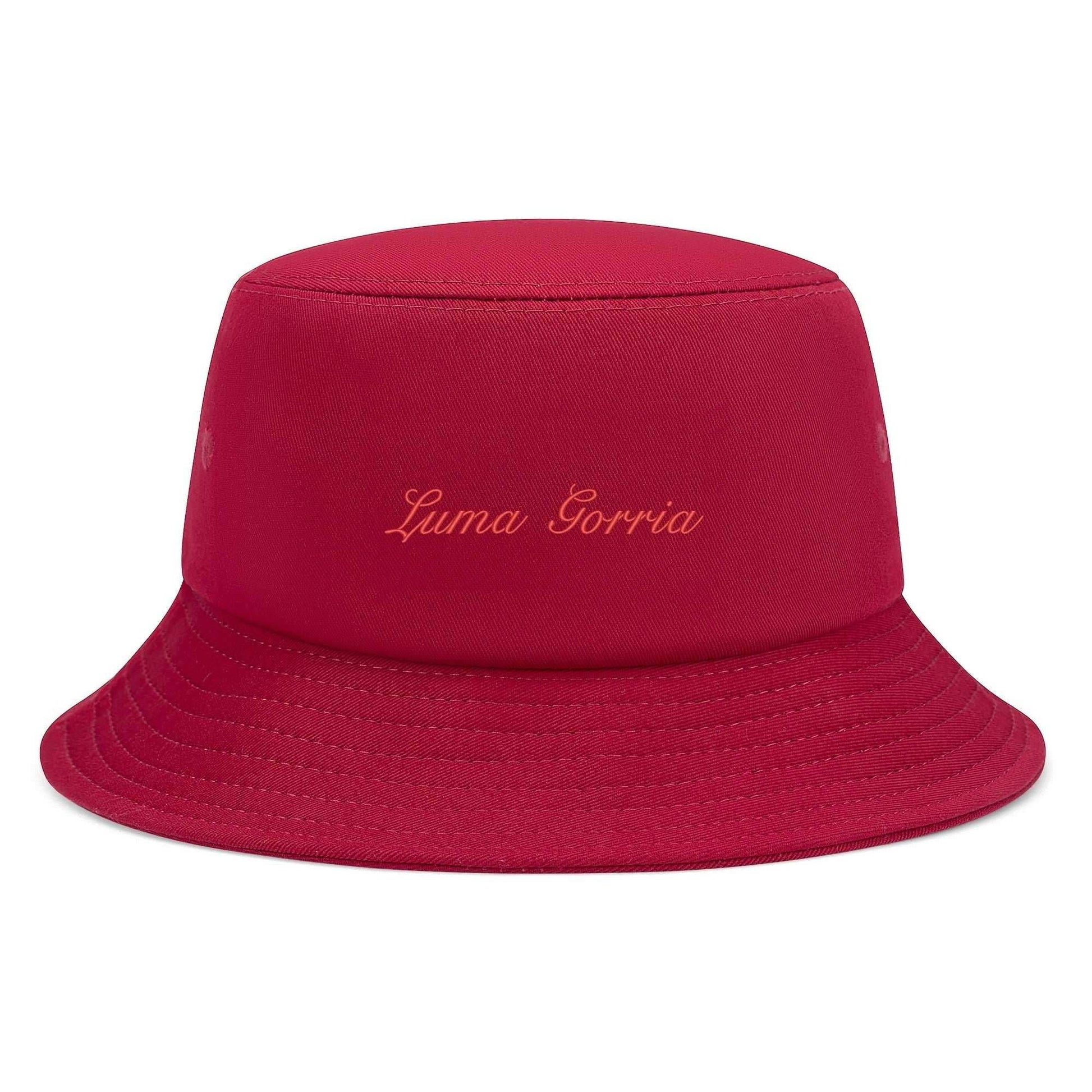Unisex Fashion Embroidered Name /Texts Bucket Hats - Luma Gorria vêtement