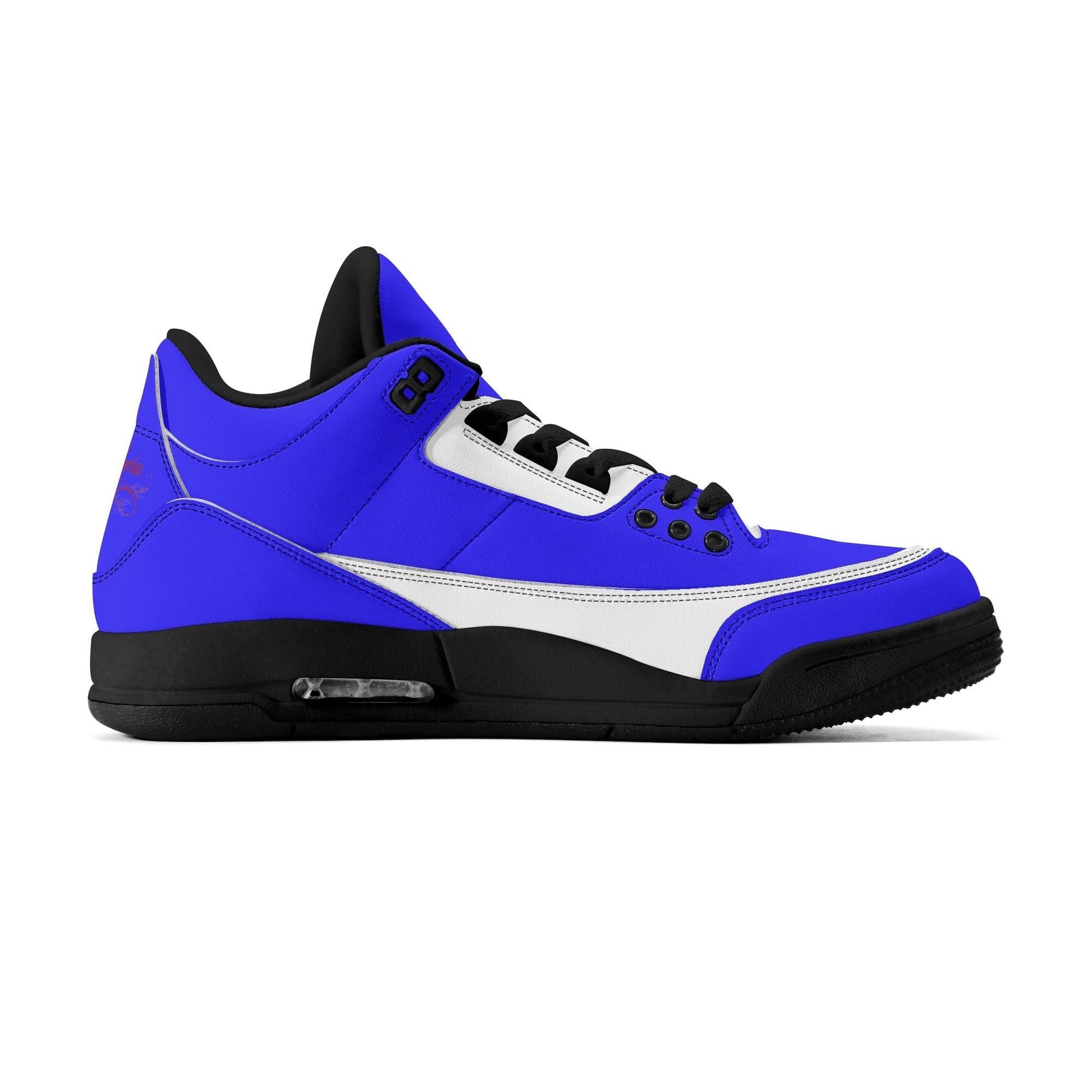 Womens High Top Retro Leather Basketball Sneakers - Luma Gorria vêtement