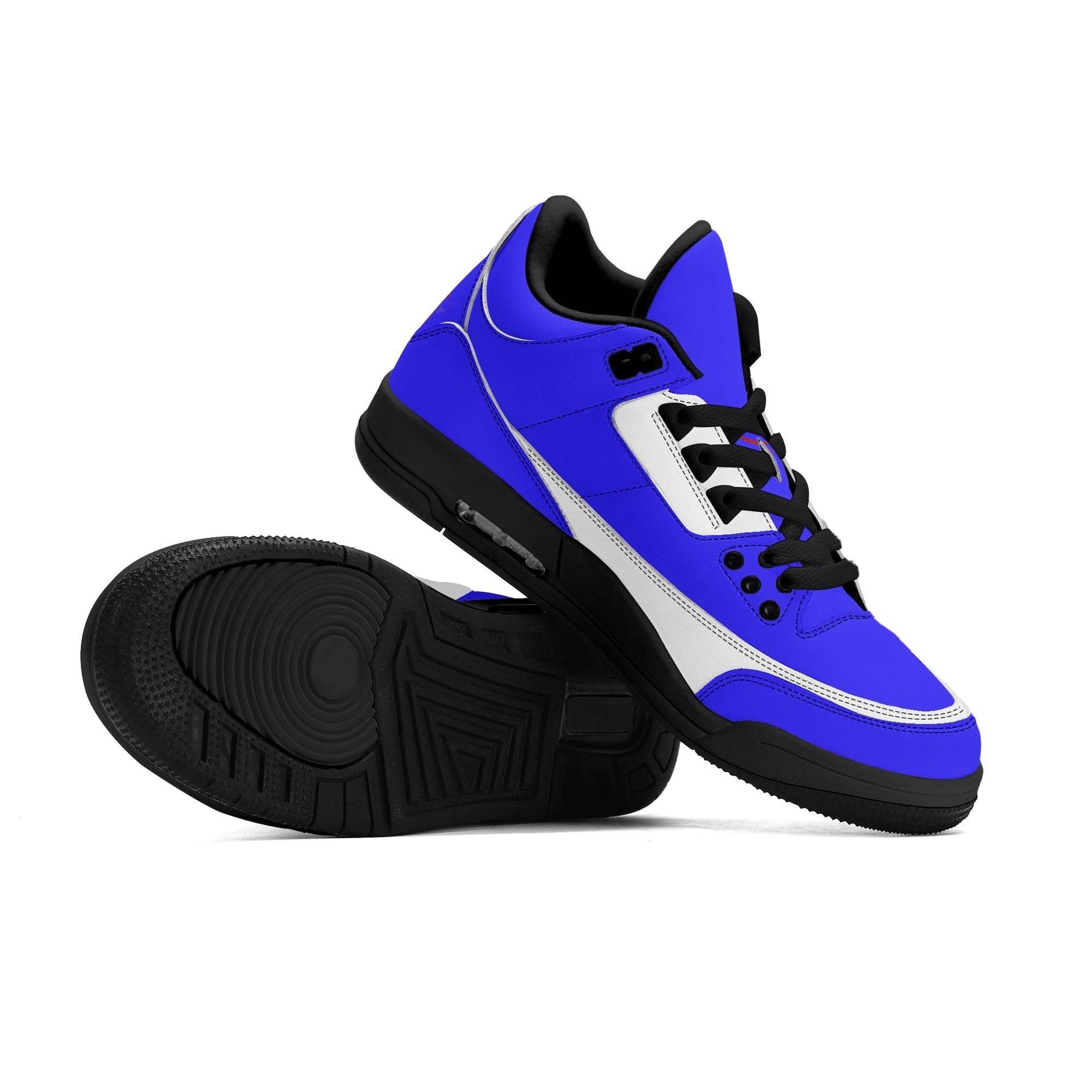 Womens High Top Retro Leather Basketball Sneakers - Luma Gorria vêtement