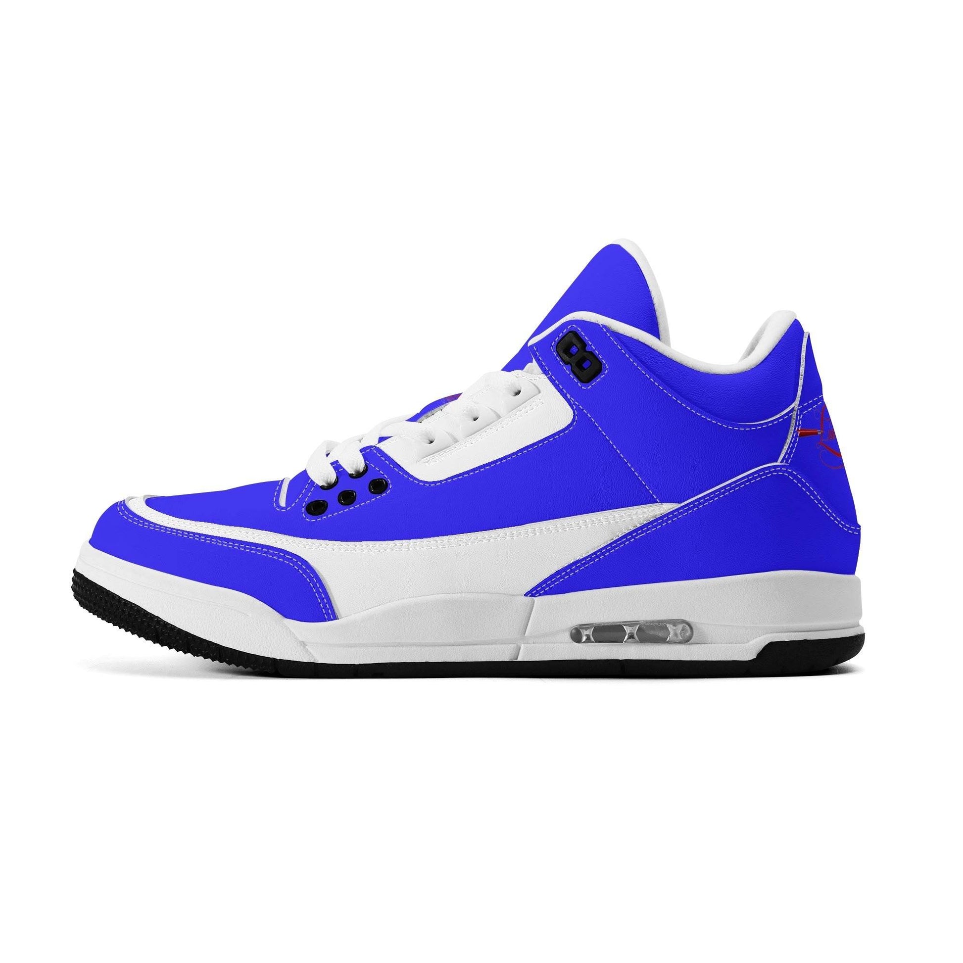 Womens High Top Retro Leather Basketball Sneakers - Luma Gorria vêtement