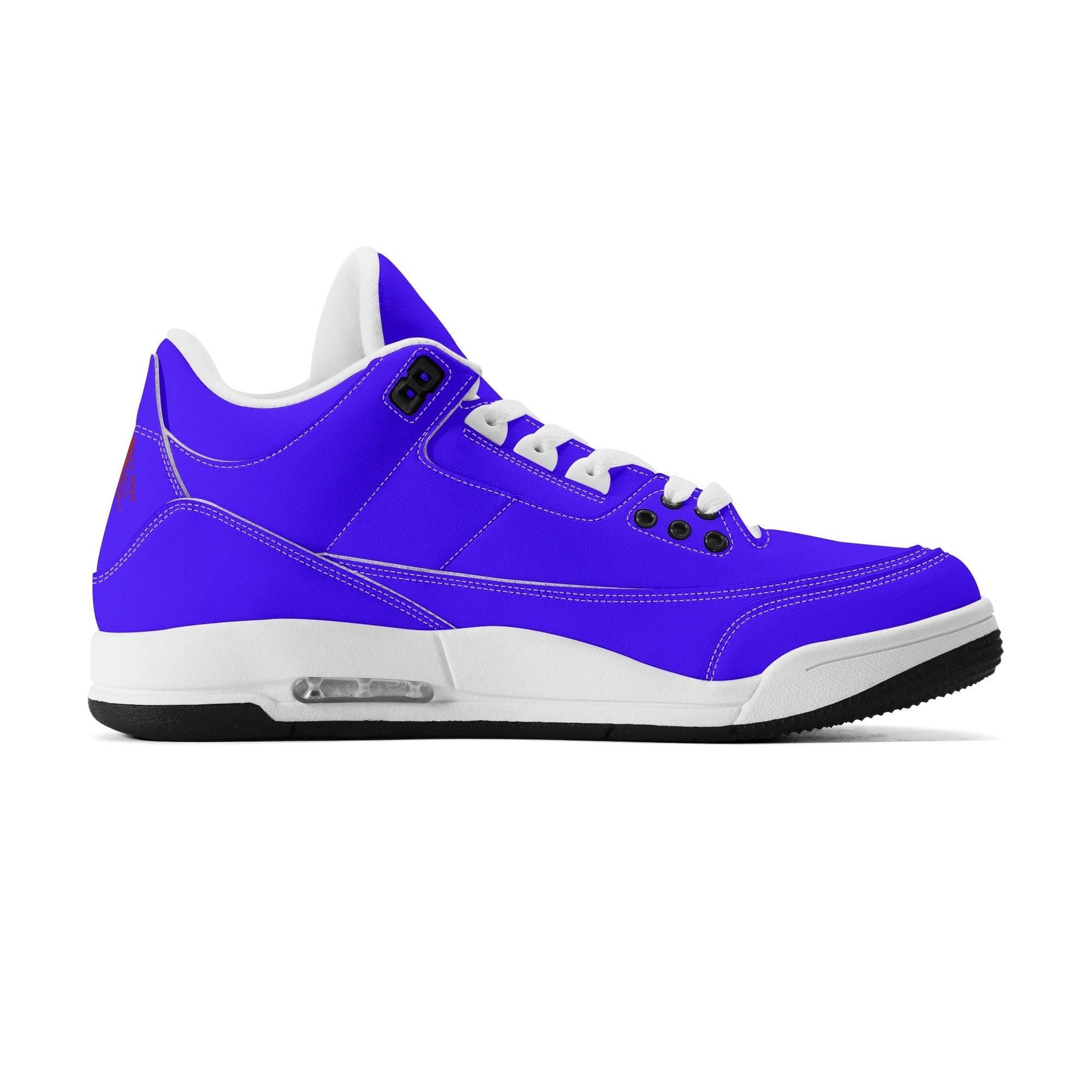 Womens High Top Retro Leather Basketball Sneakers - Luma Gorria vêtement