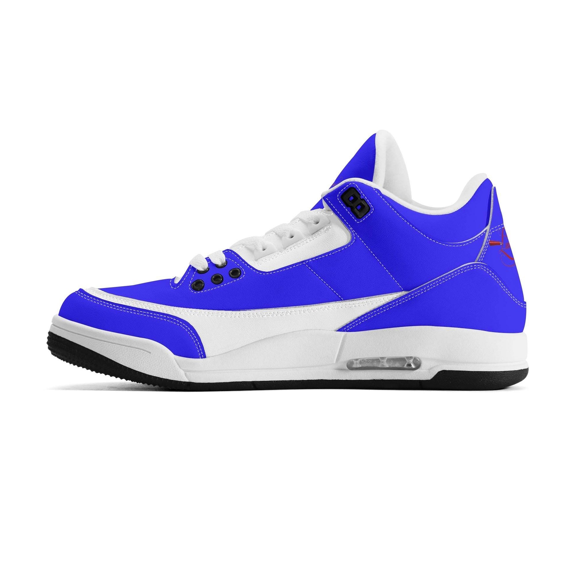 Womens High Top Retro Leather Basketball Sneakers - Luma Gorria vêtement