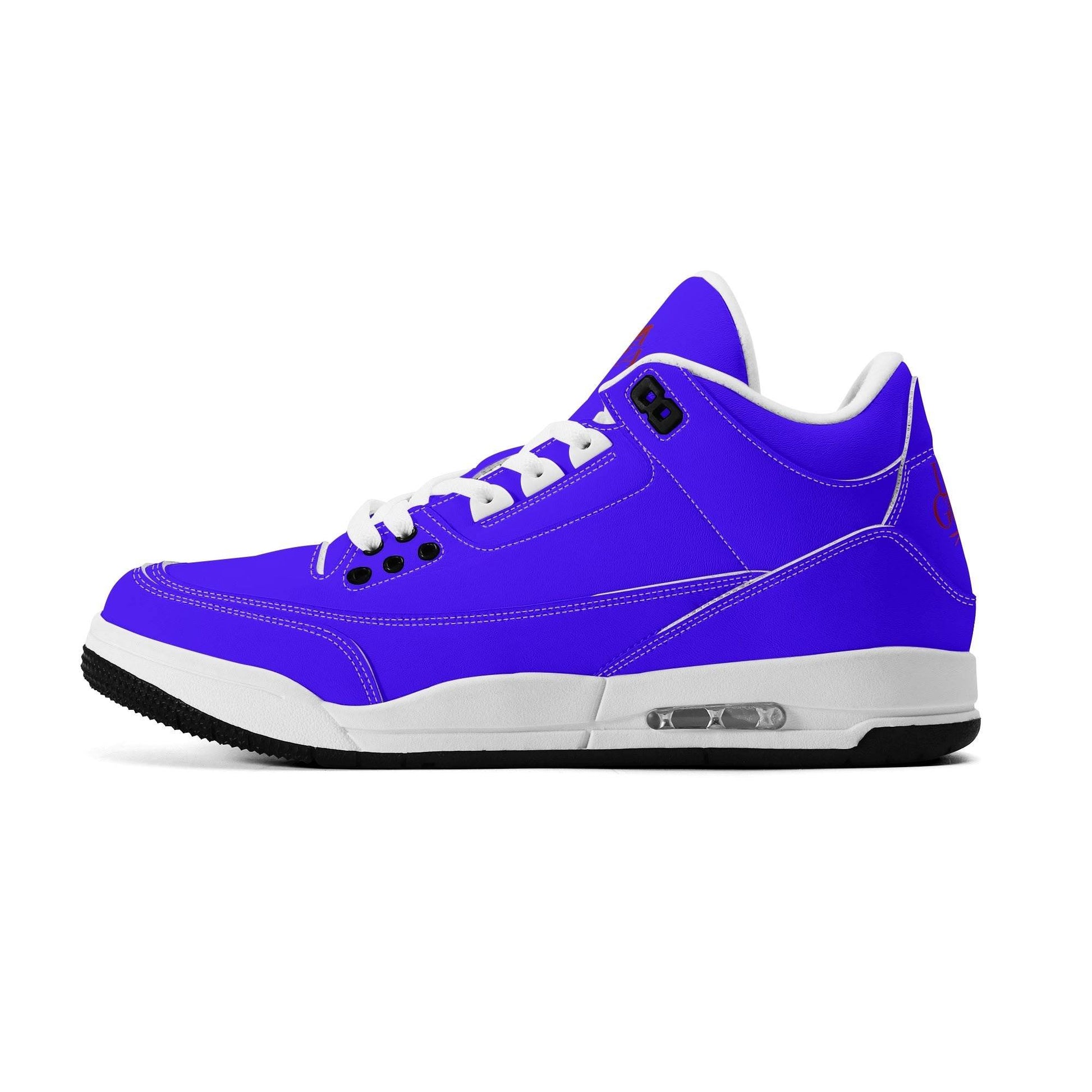 Womens High Top Retro Leather Basketball Sneakers - Luma Gorria vêtement