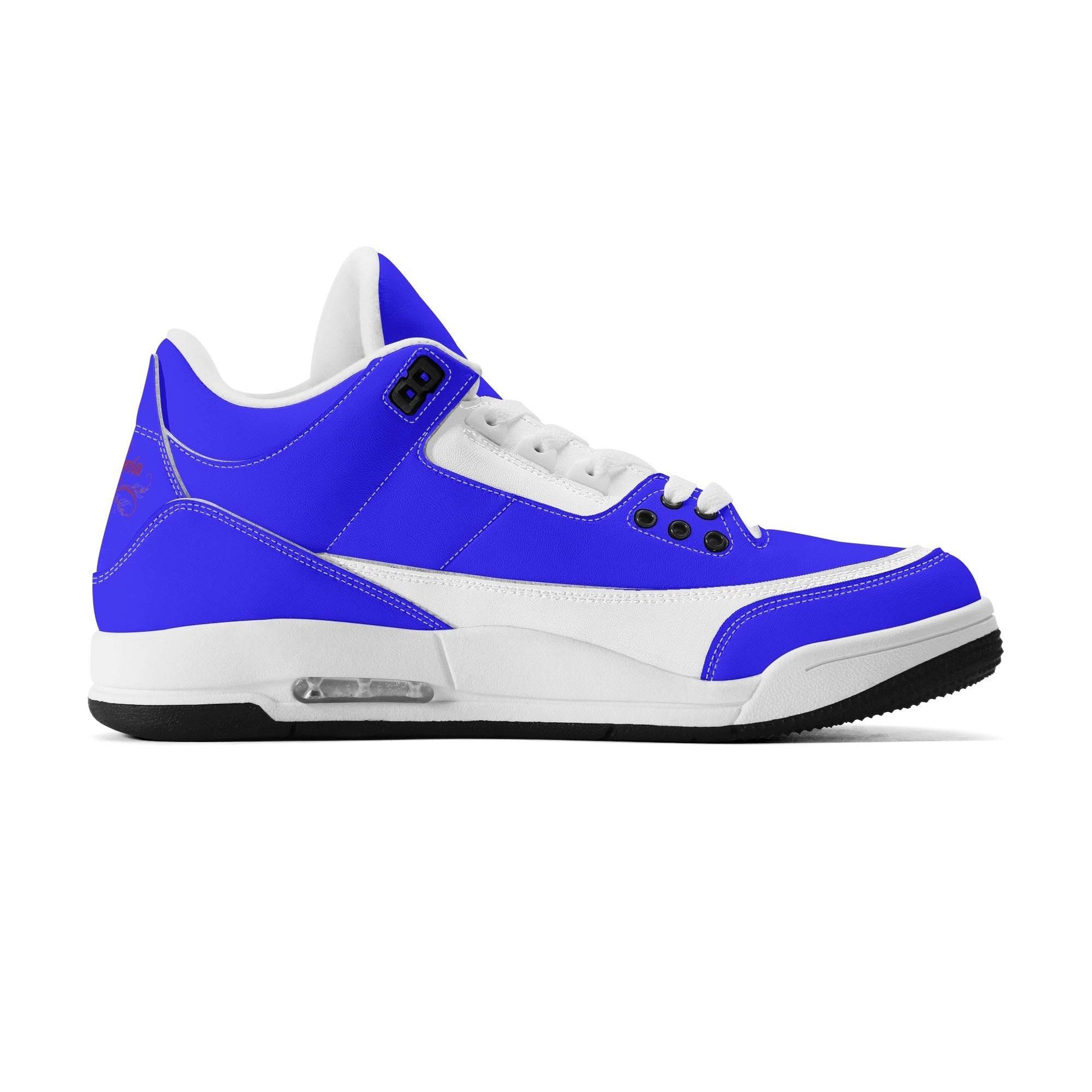 Womens High Top Retro Leather Basketball Sneakers - Luma Gorria vêtement
