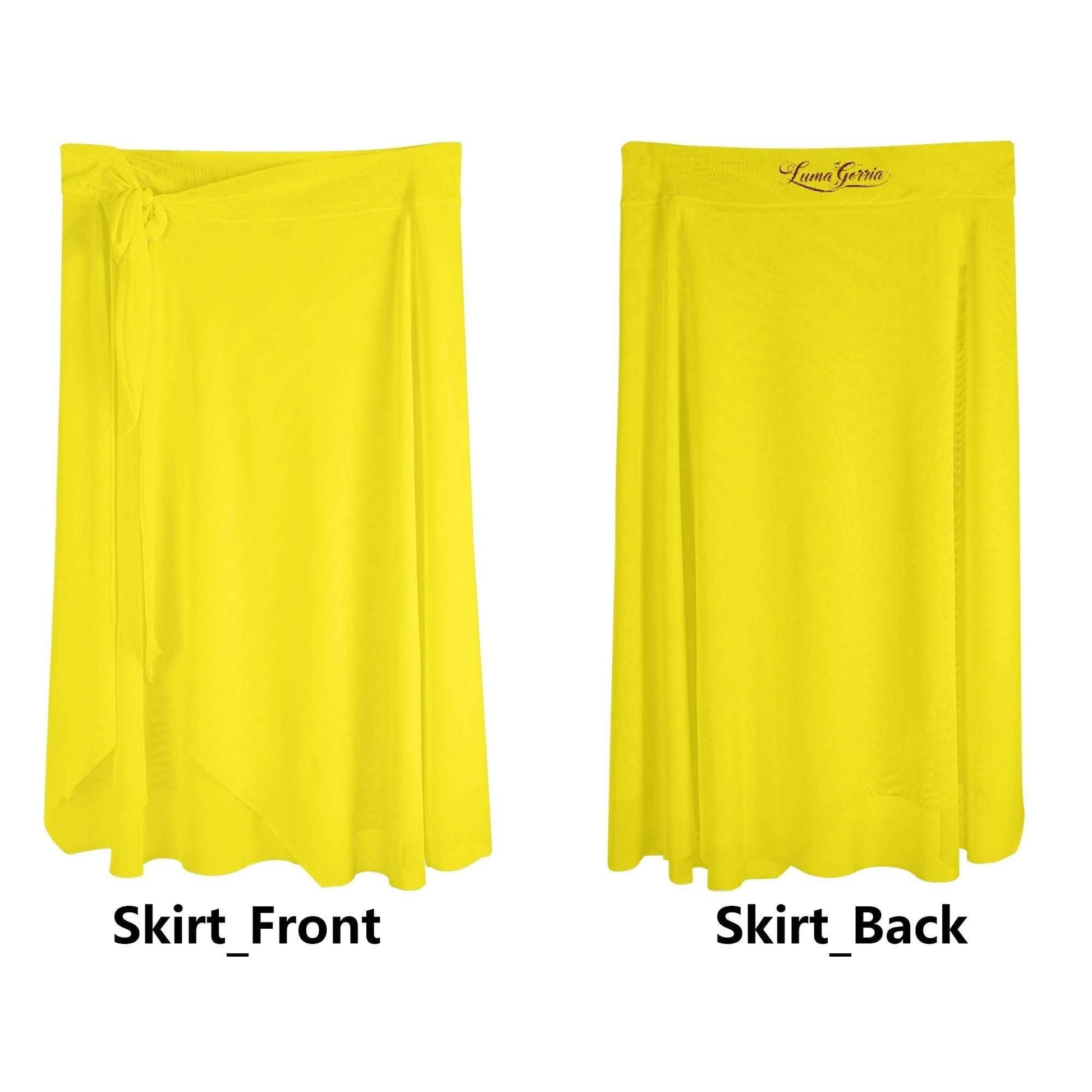 Womens Swimsuit Cover Up Ruffle Tie Side Beach Sarong Wrap Maxi Skirt - Luma Gorria vêtement