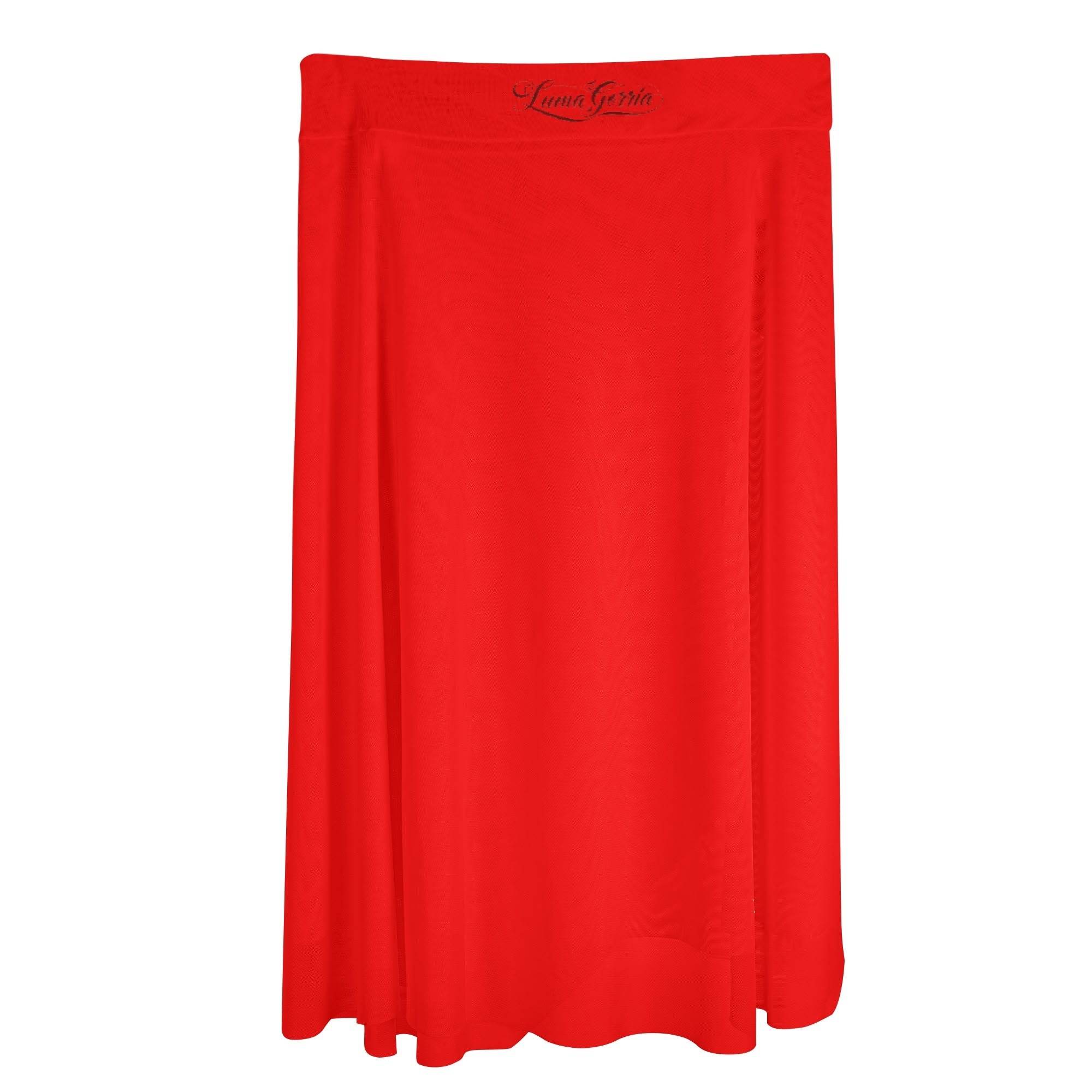 Womens Swimsuit Cover Up Ruffle Tie Side Beach Sarong Wrap Maxi Skirt - Luma Gorria vêtement