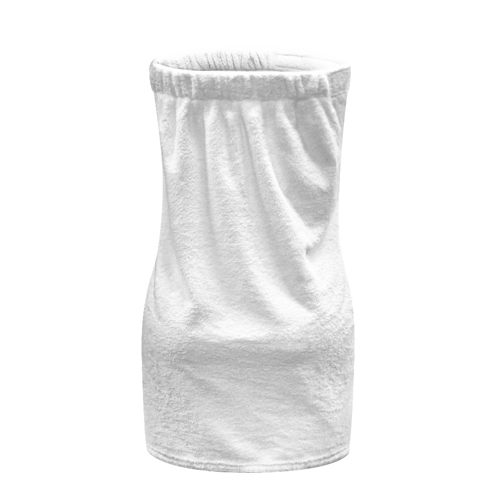 Women's Velcro Bath Towel with Pocket - Luma Gorria vêtement